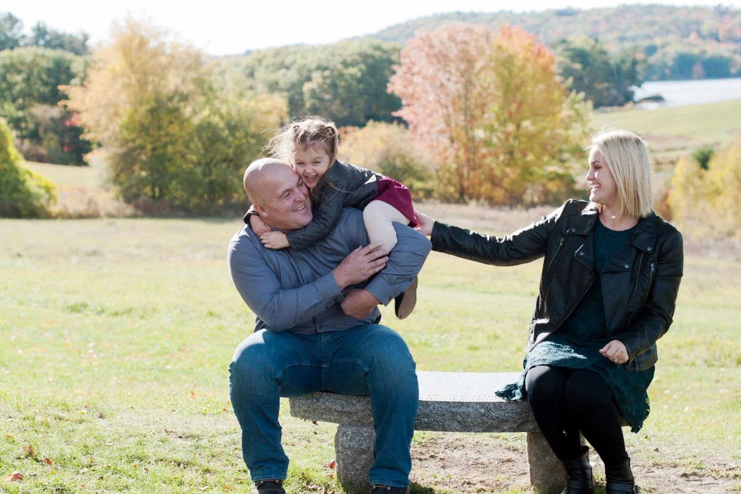 fun autumn photo session
