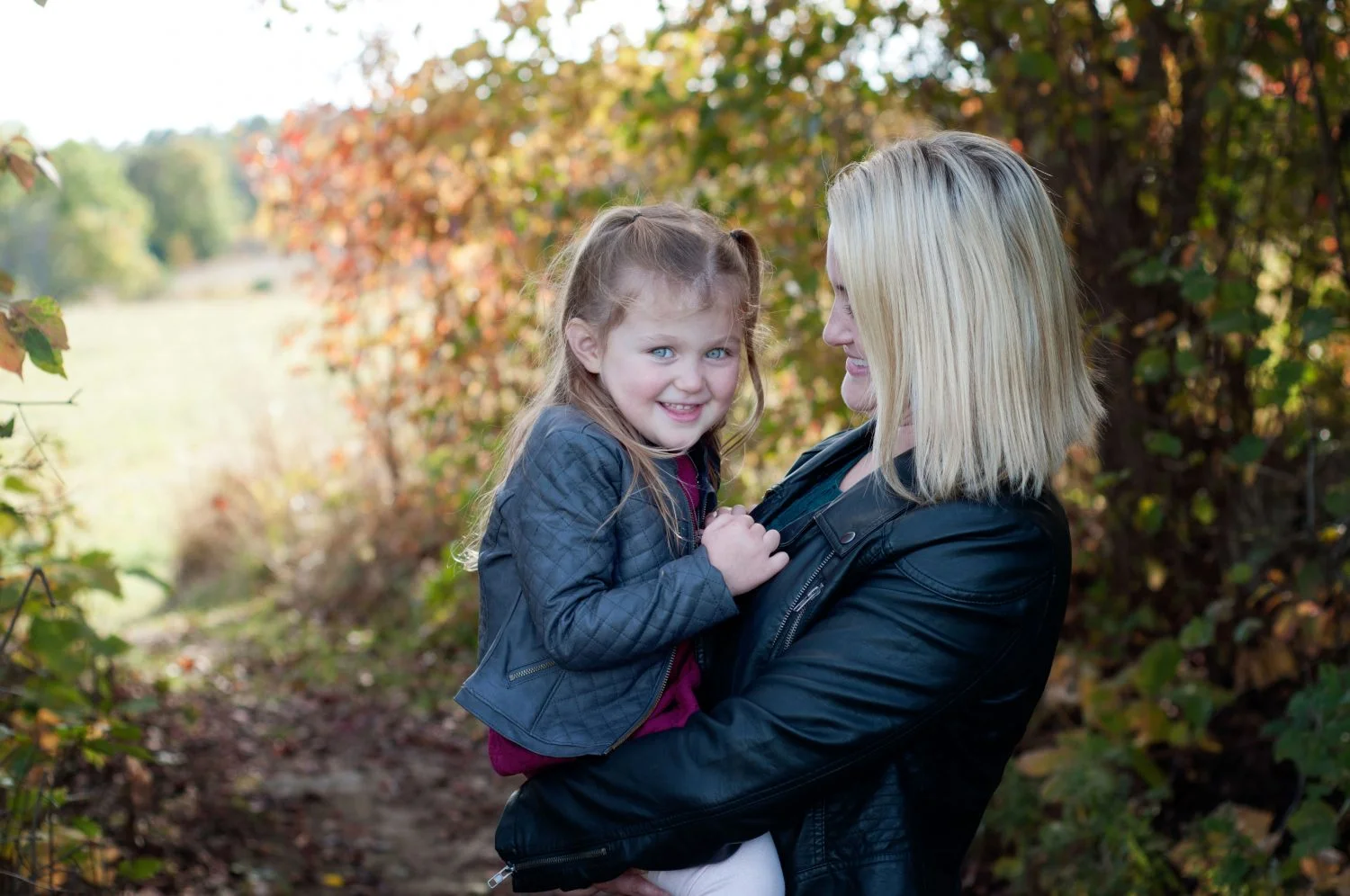 mother and daughter
