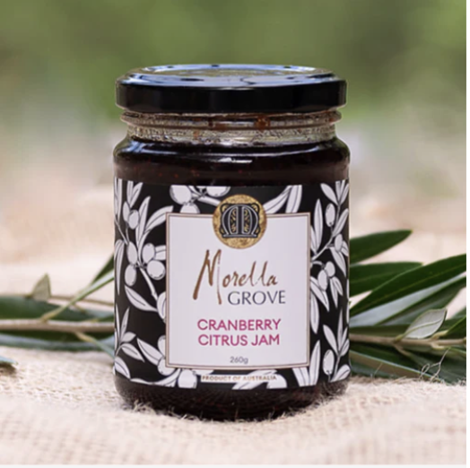 Cranberry Citrus Jam 130g - 260g