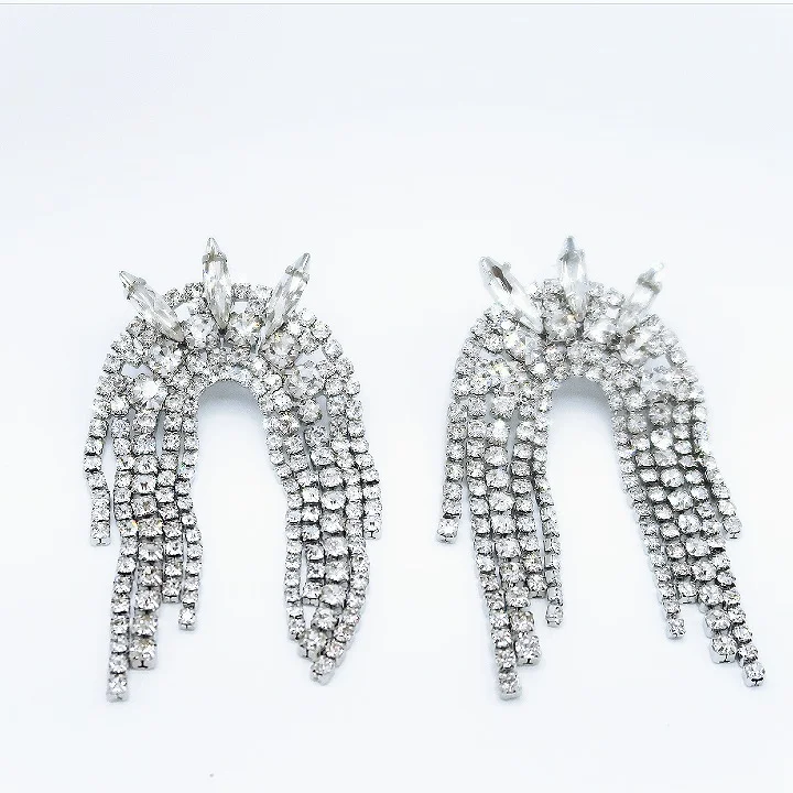 "Kelly" Crystal Drop Earrings