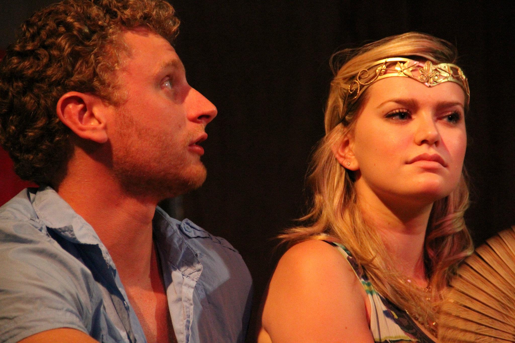 Paris (Norm Dillon) and Helen (Darin Montemayor)