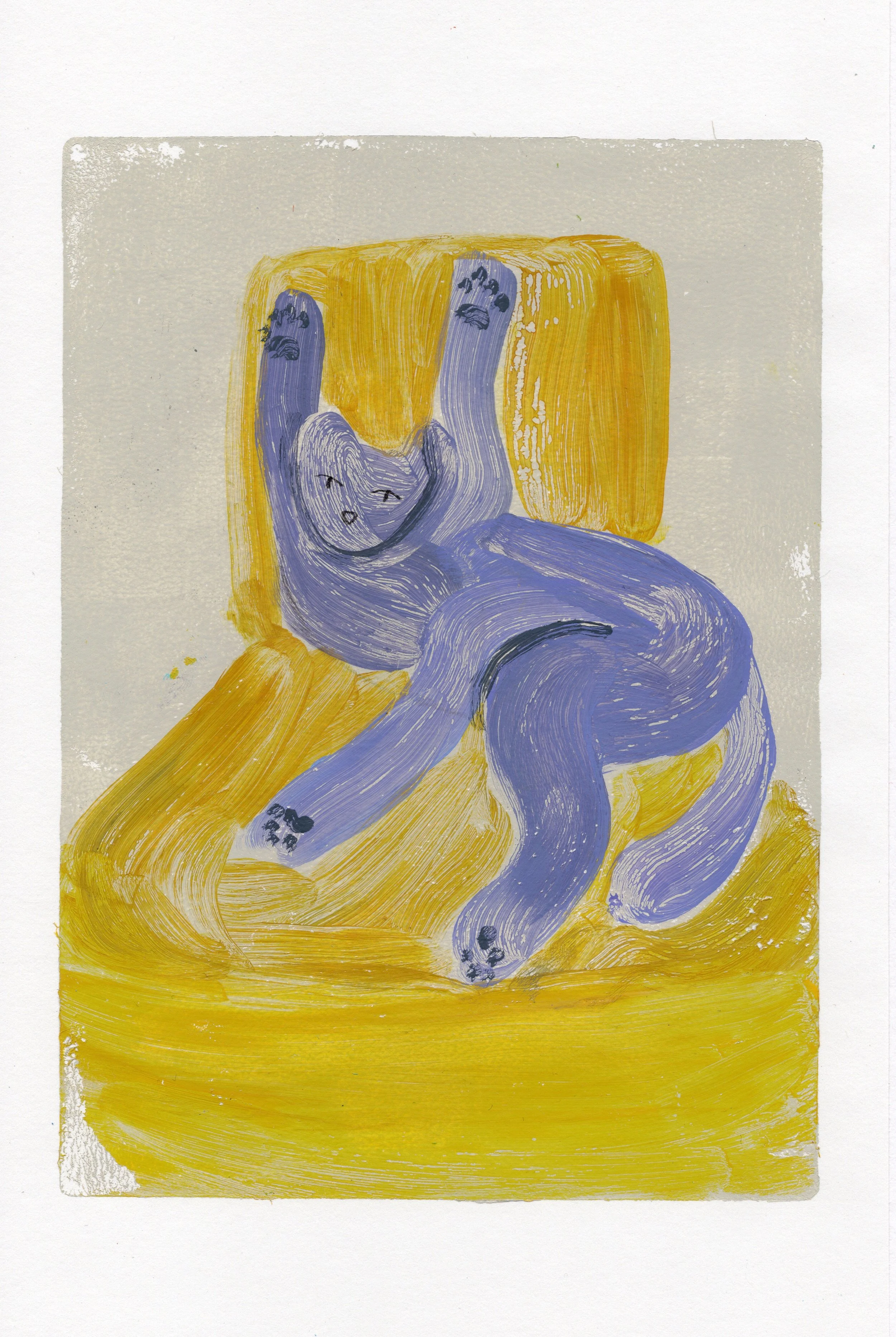 purple cat and yellow chair.jpeg