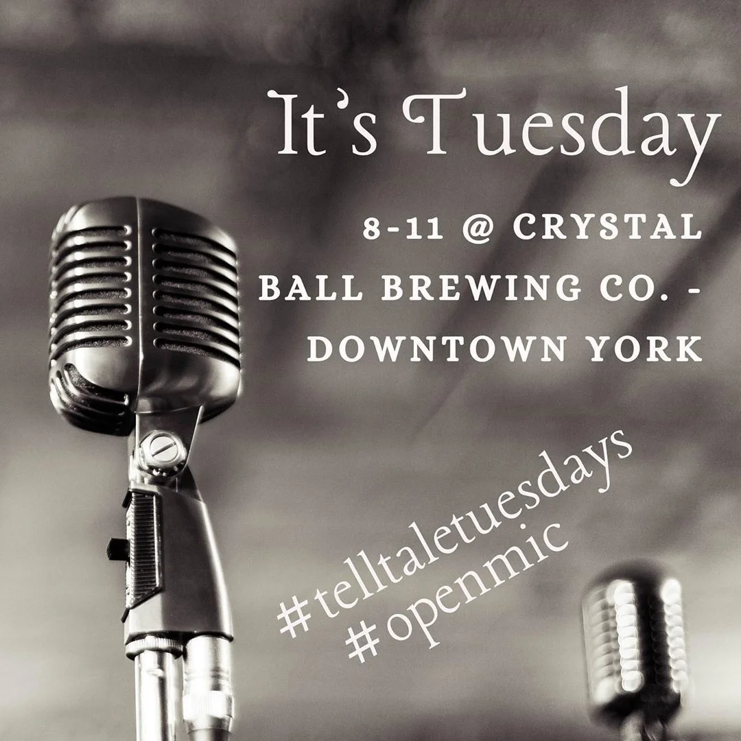 Every week so far we’ve been blown away by first-time performers and seasoned pros. Musicians, storytellers, poets, and comics come share your talents with us in a comfortable and embracing community setting. Or sit back and enjoy the talent with drink and food specials and good folks. . . #openmic #poetry #acousticmusic #storyteller #singersongwriter #yorklive #iloveyorkcity (at Crystal Ball Brewing Co. - Downtown York) https://www.instagram.com/p/B01INggHdH-/?igshid=3ge3g0umag37