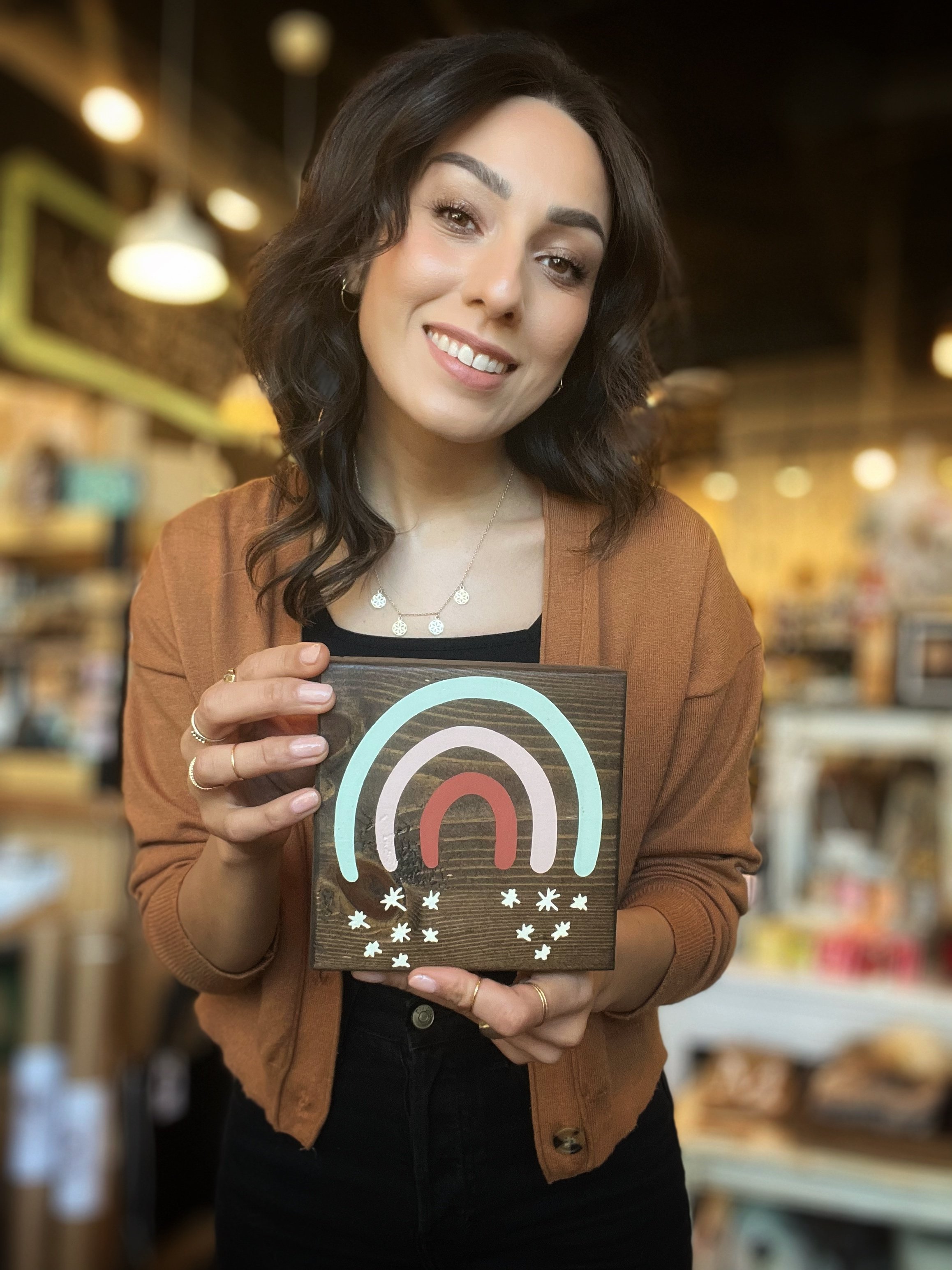 Allybeth Design Co Wooden Desk Block The Handpicked Home Shop