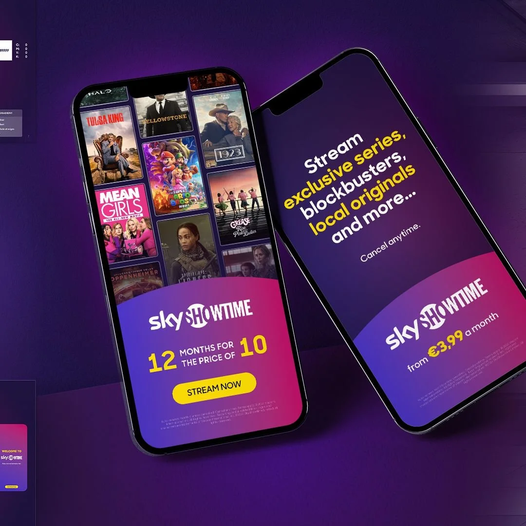 Artworking landing pages, microsites, social media tiles, banners and web assets. Photoshop/Sketch