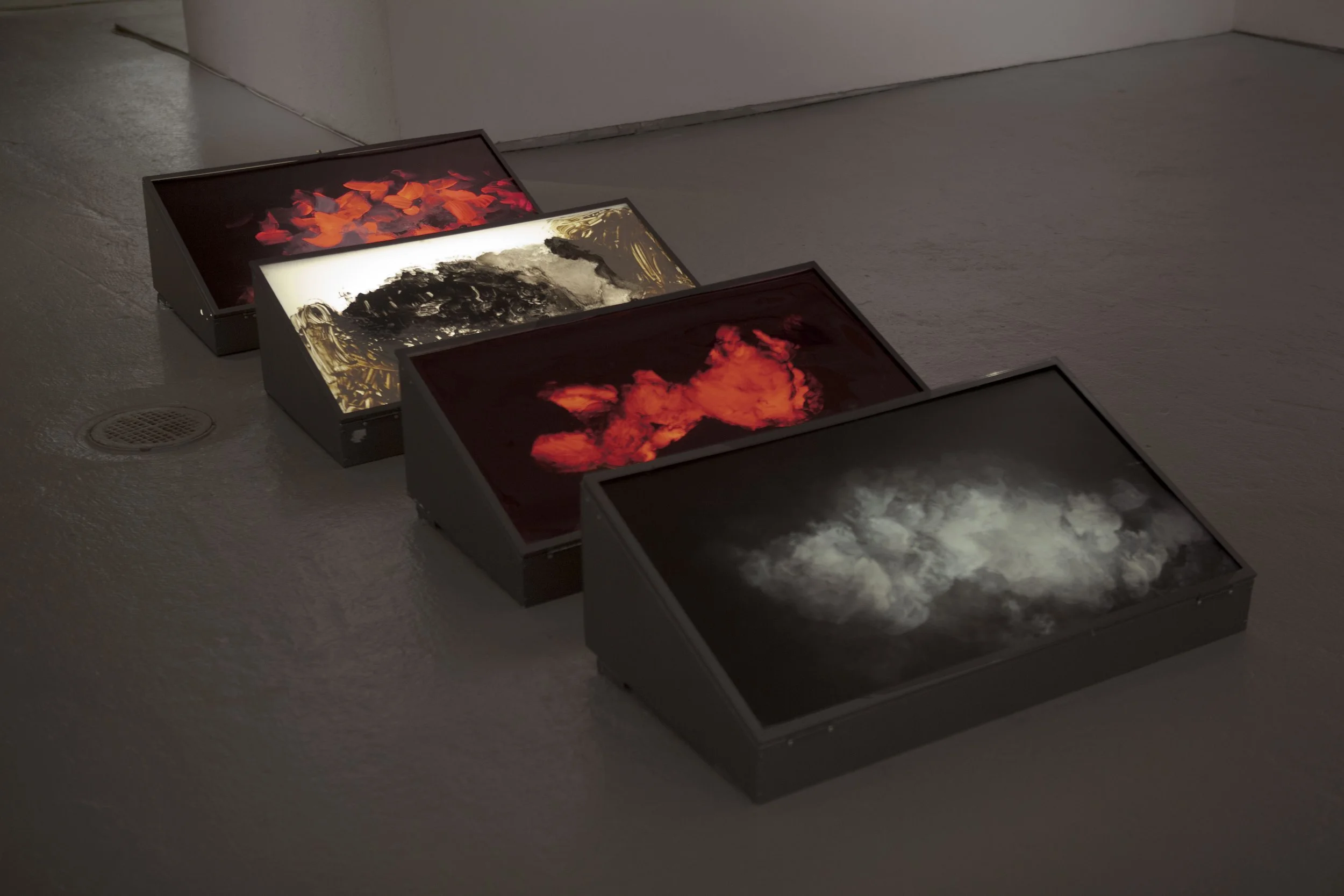 Kodak boxes series, installation view