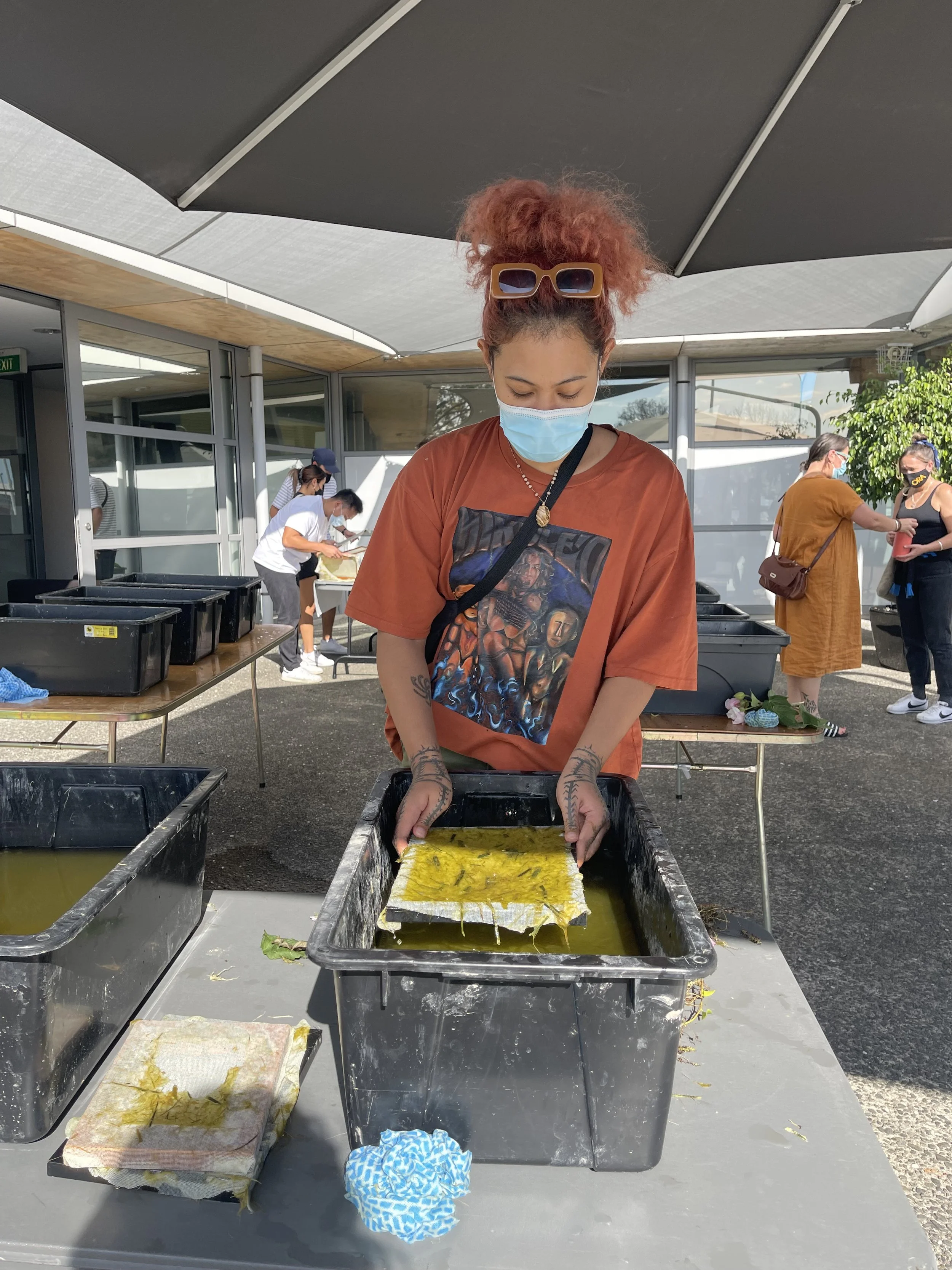 Mangere Art Center - Harakeke Paper (2022)