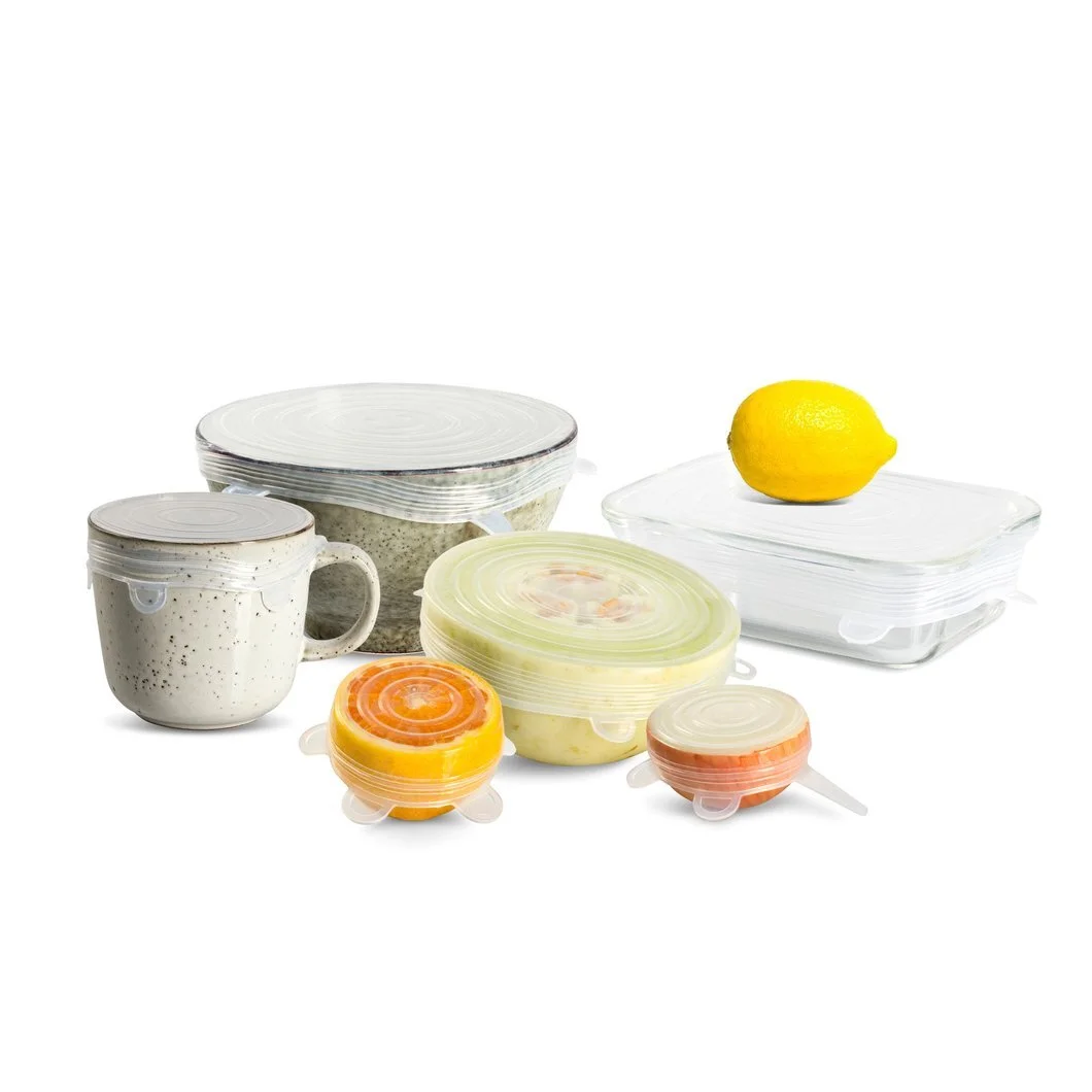 Seed and Sprout Reusable Stretch Lids - Set of 6