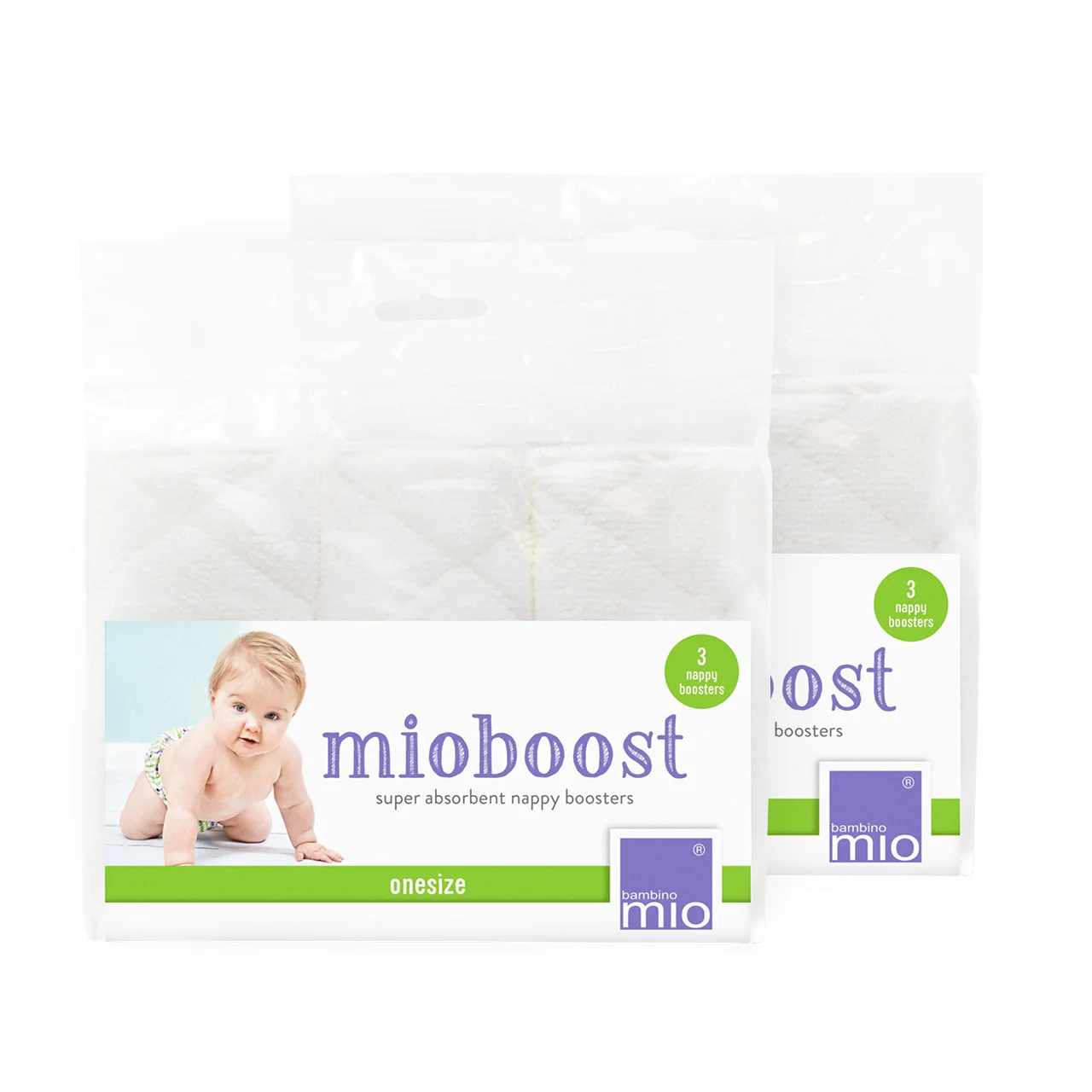 Bambino Mio Mioboost Nappy Boosters Pack of 3