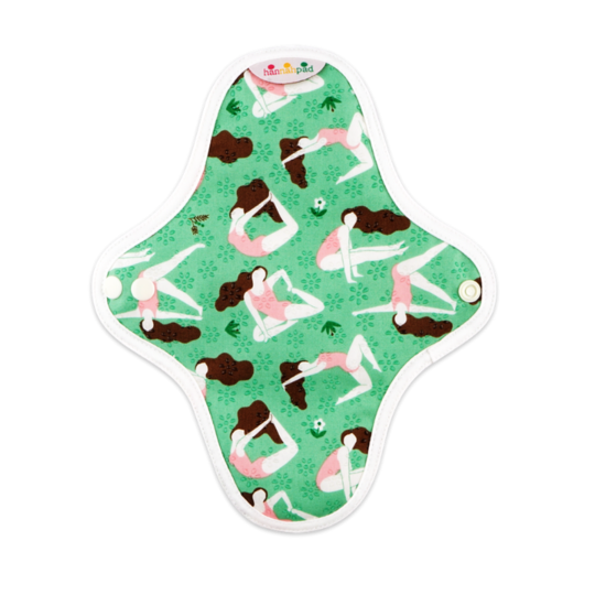 HannahPad Organic Pantyliner 2 Pack- Hannah Green