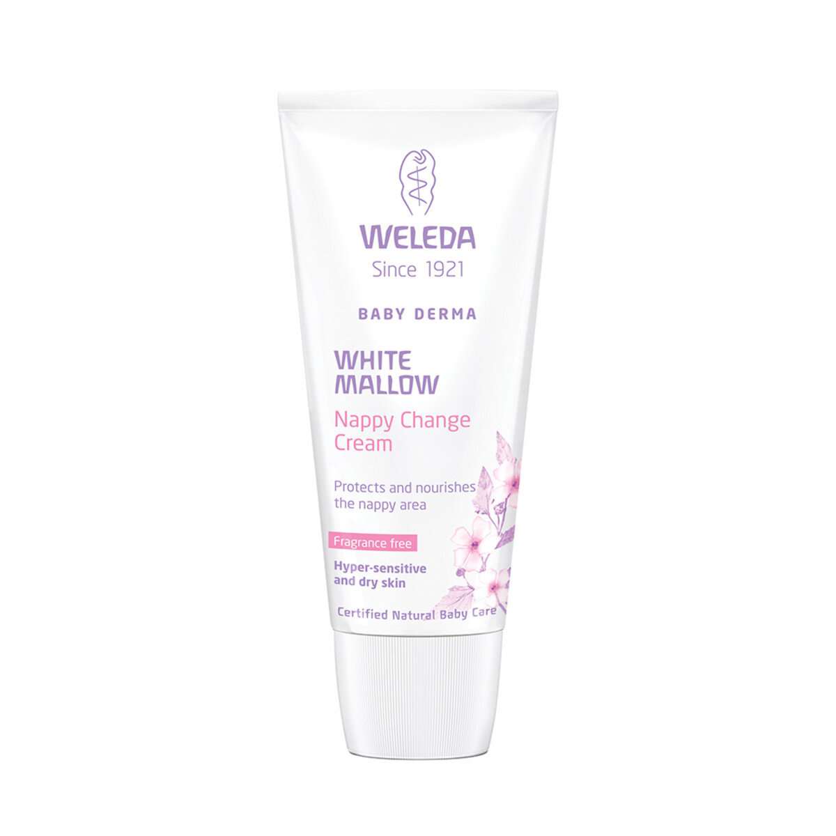 Weleda Baby Derma Nappy Change Cream White Mallow (Hypersensitive &amp; Dry Skin - Fragrance Free) 50ml