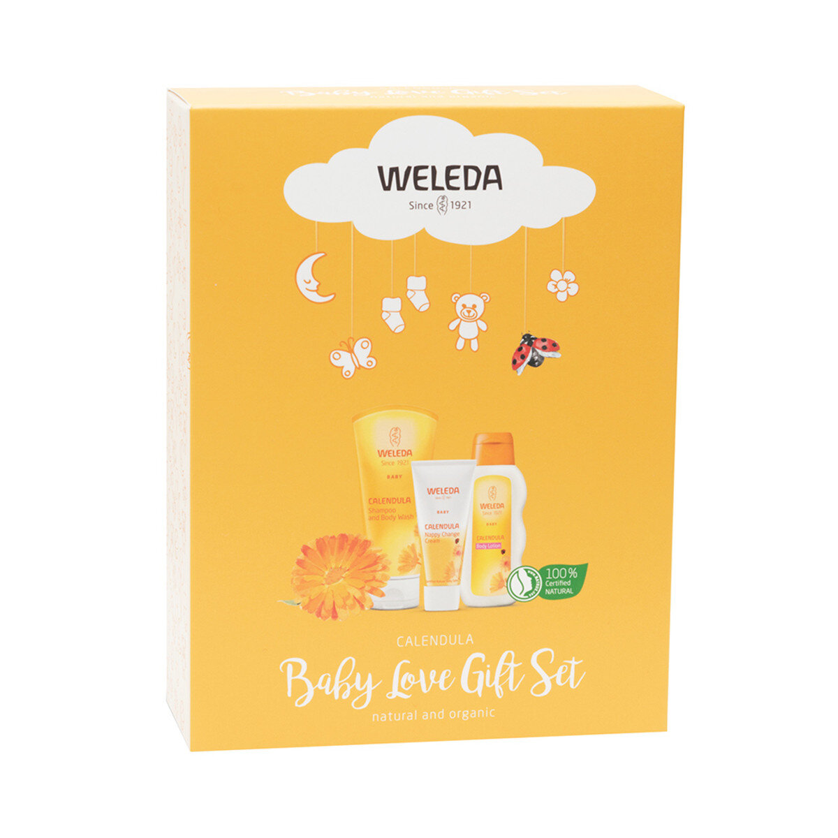 Weleda Baby Love Gift Set Calendula (3 x Full Size)