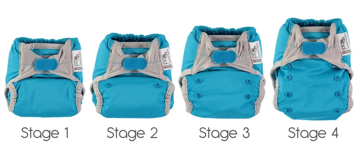 close pop in newborn soakers