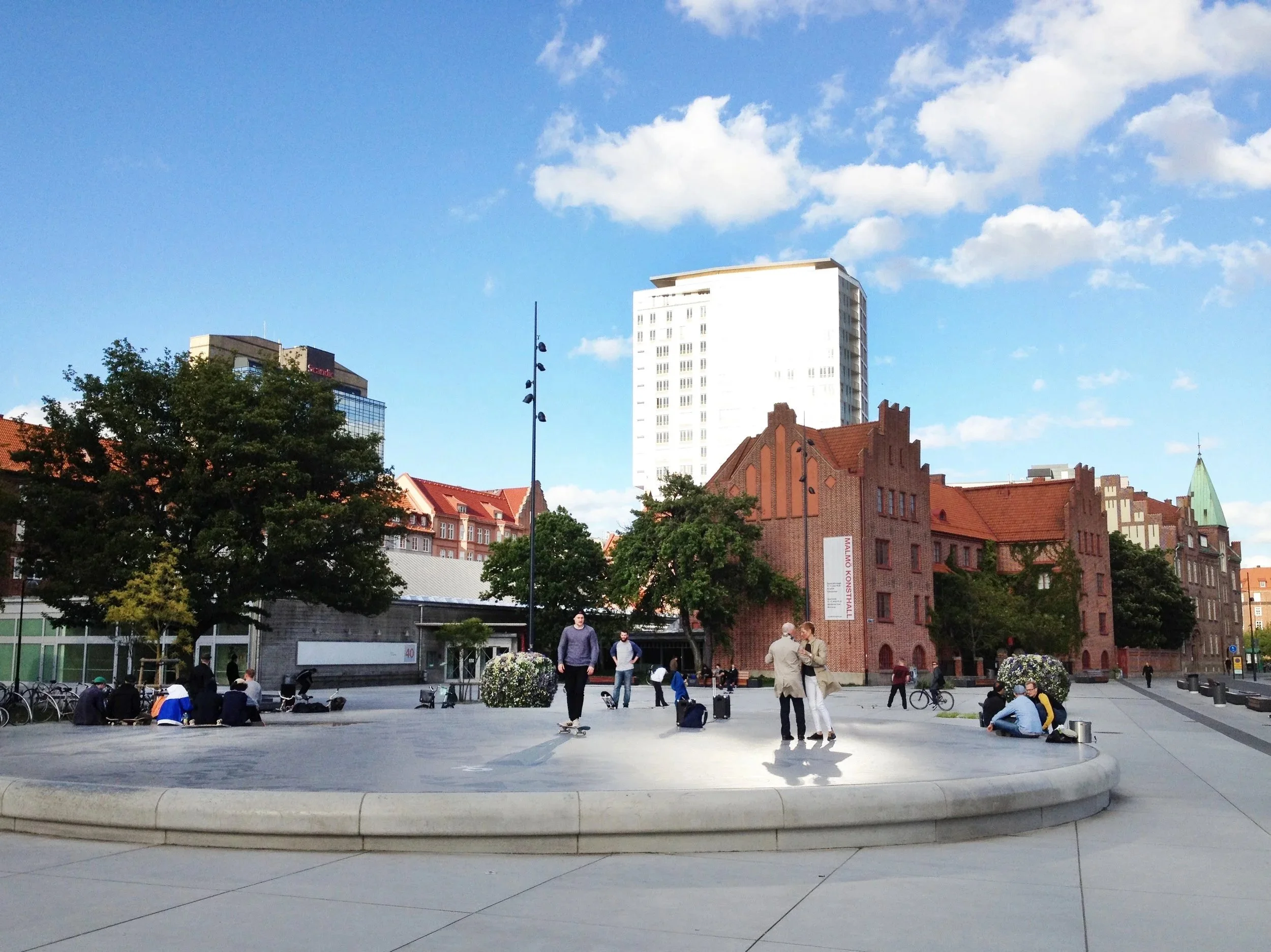 Triangeln, St:Johannesplan, Konsthallstorget, Malmö. (2014)