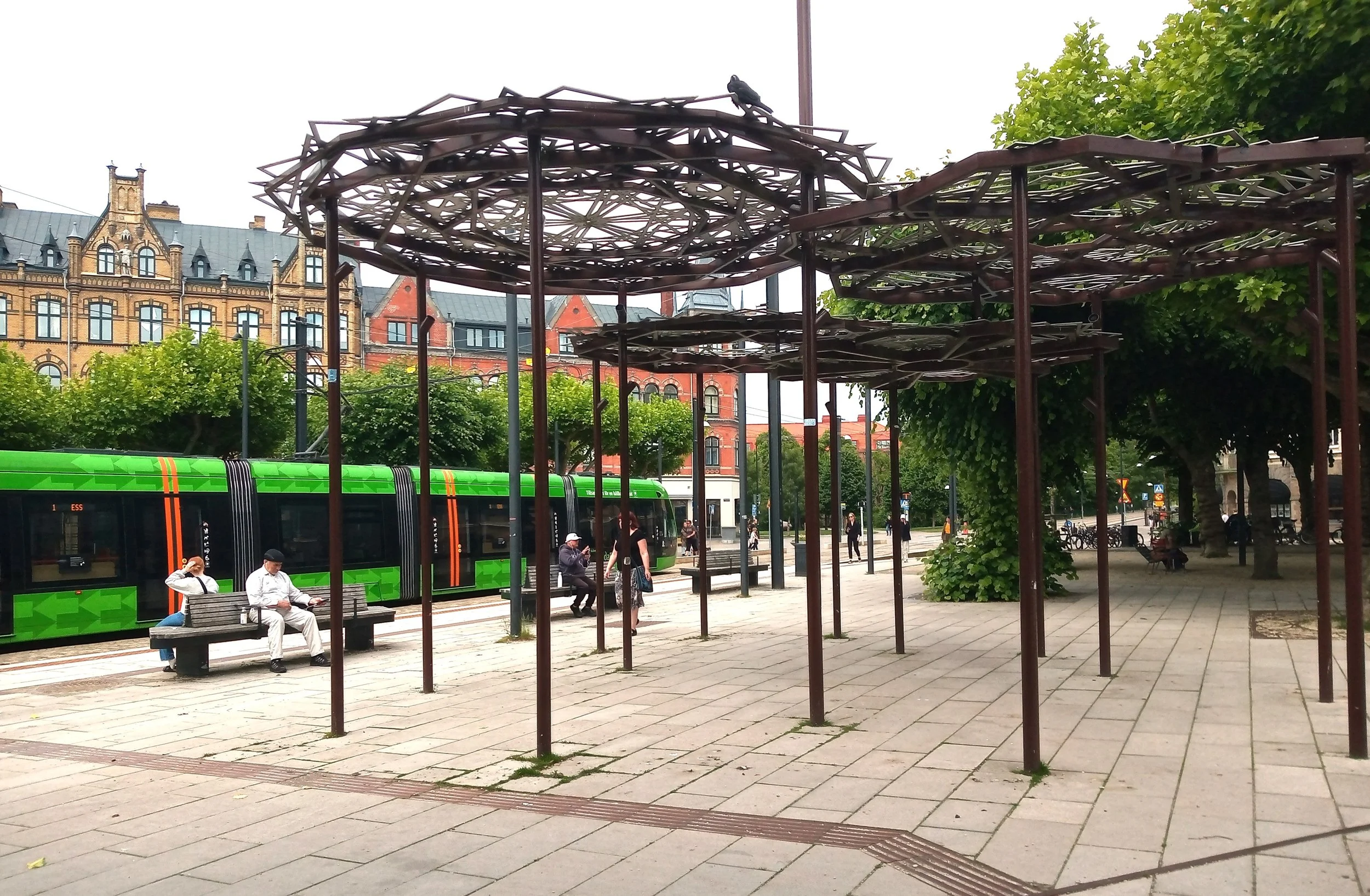 Clemenstorget och Bangatan, Lund (2018)