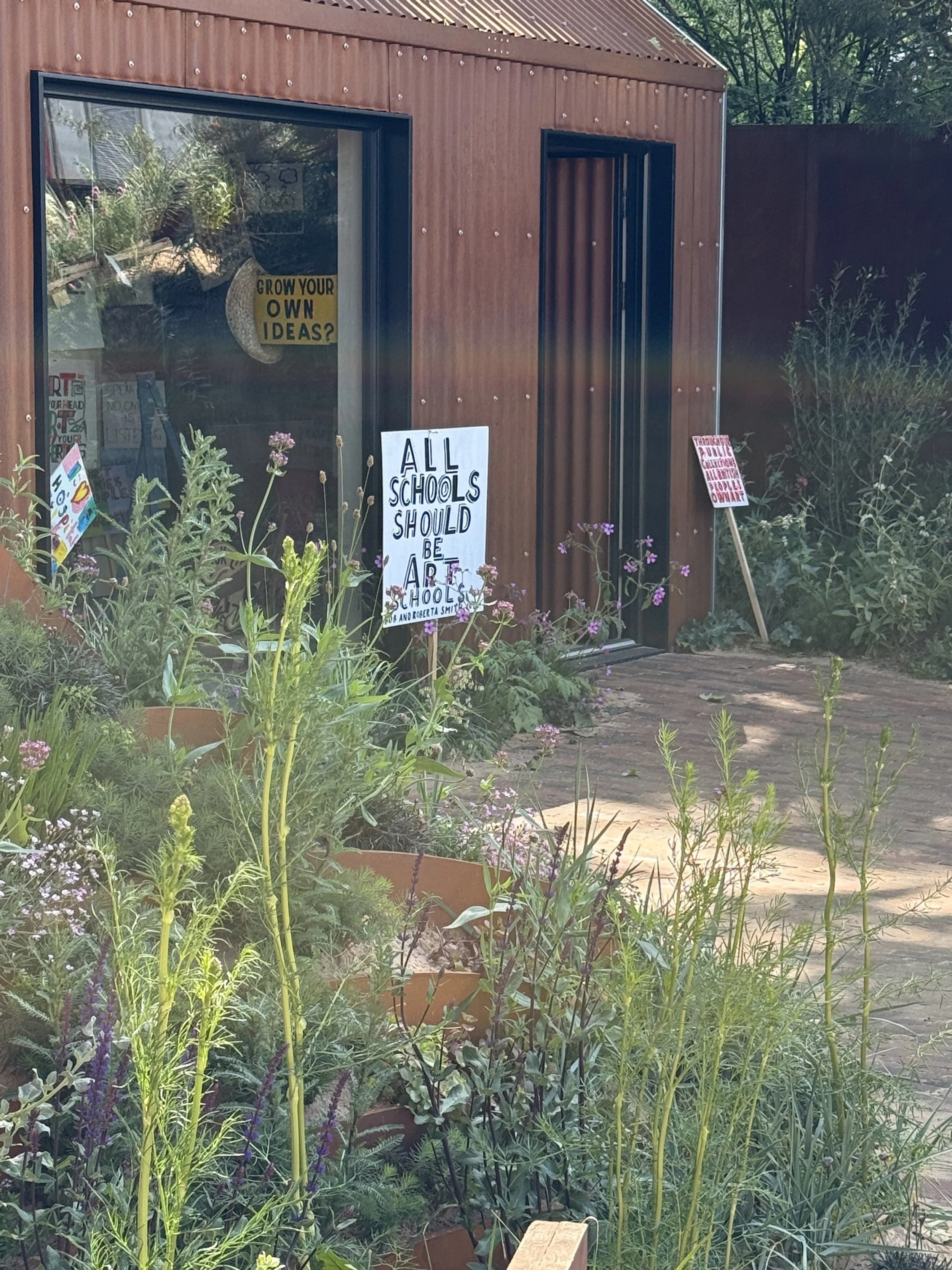 RHS Chelsea Flower Show 2025 Hospital Fields Art Garden 