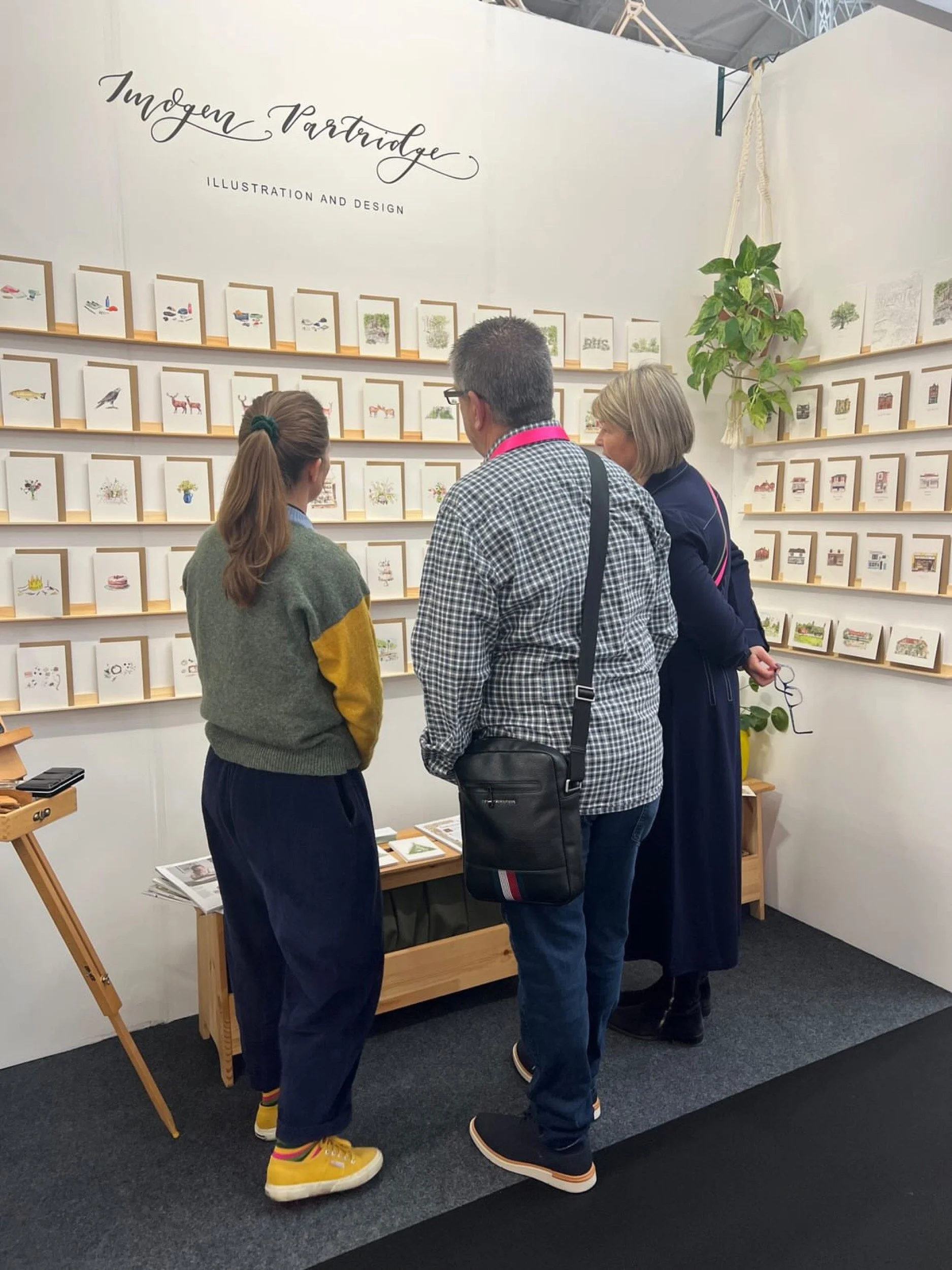 A lovely new stockists selecting cards