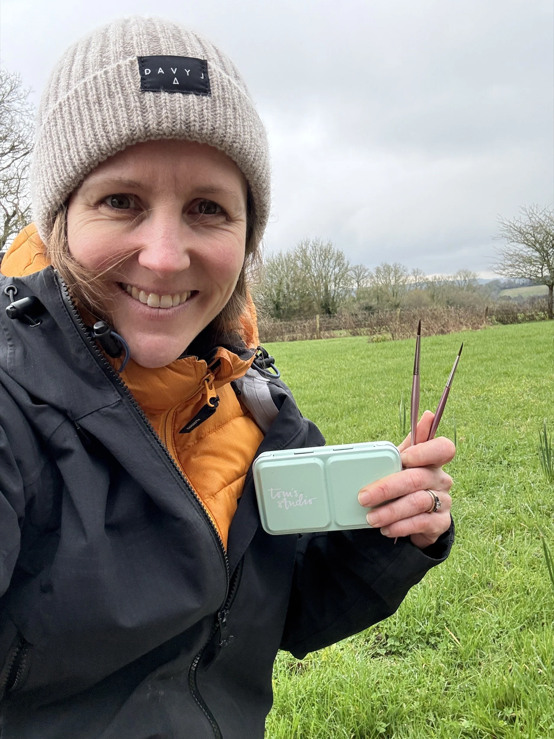 Imogen Partridge and the Tom's Studio Landscape Set