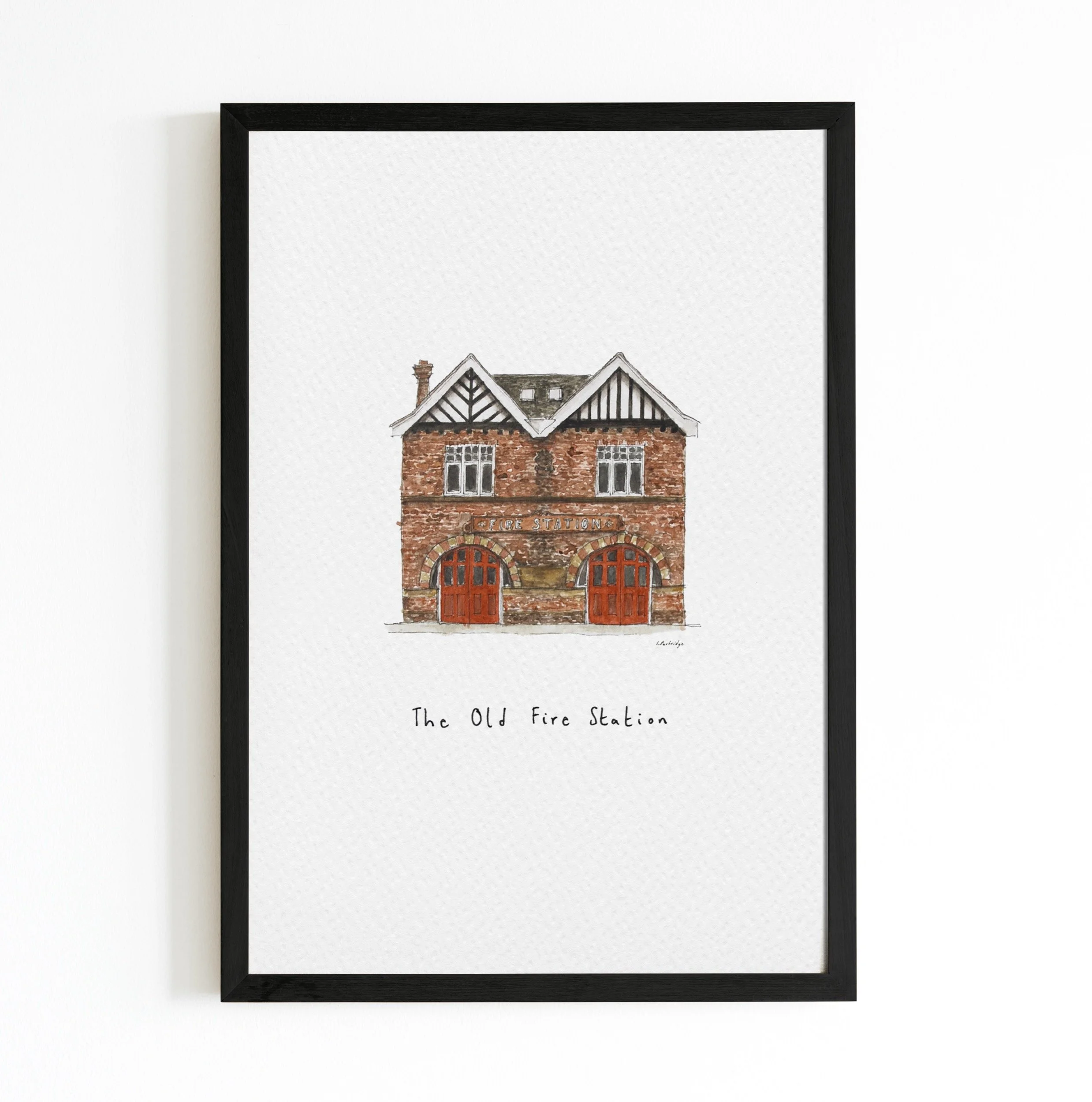 Tonbridge Old Fire Station Framed small-Imogen-Partridge-Illustration-and-Design.jpg