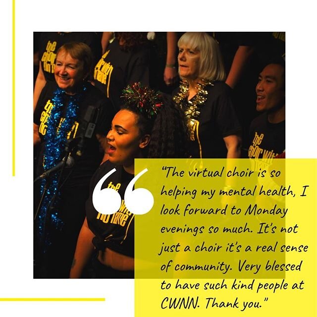 Going virtual and remote has been a real challenge for team #CWNN but keeping our #ChoirFamily connected is more important to us than ever before. ⁠
⁠
From our weekly zoom rehearsals, to volunteer texts and phone calls and a bi-weekly postal newslett