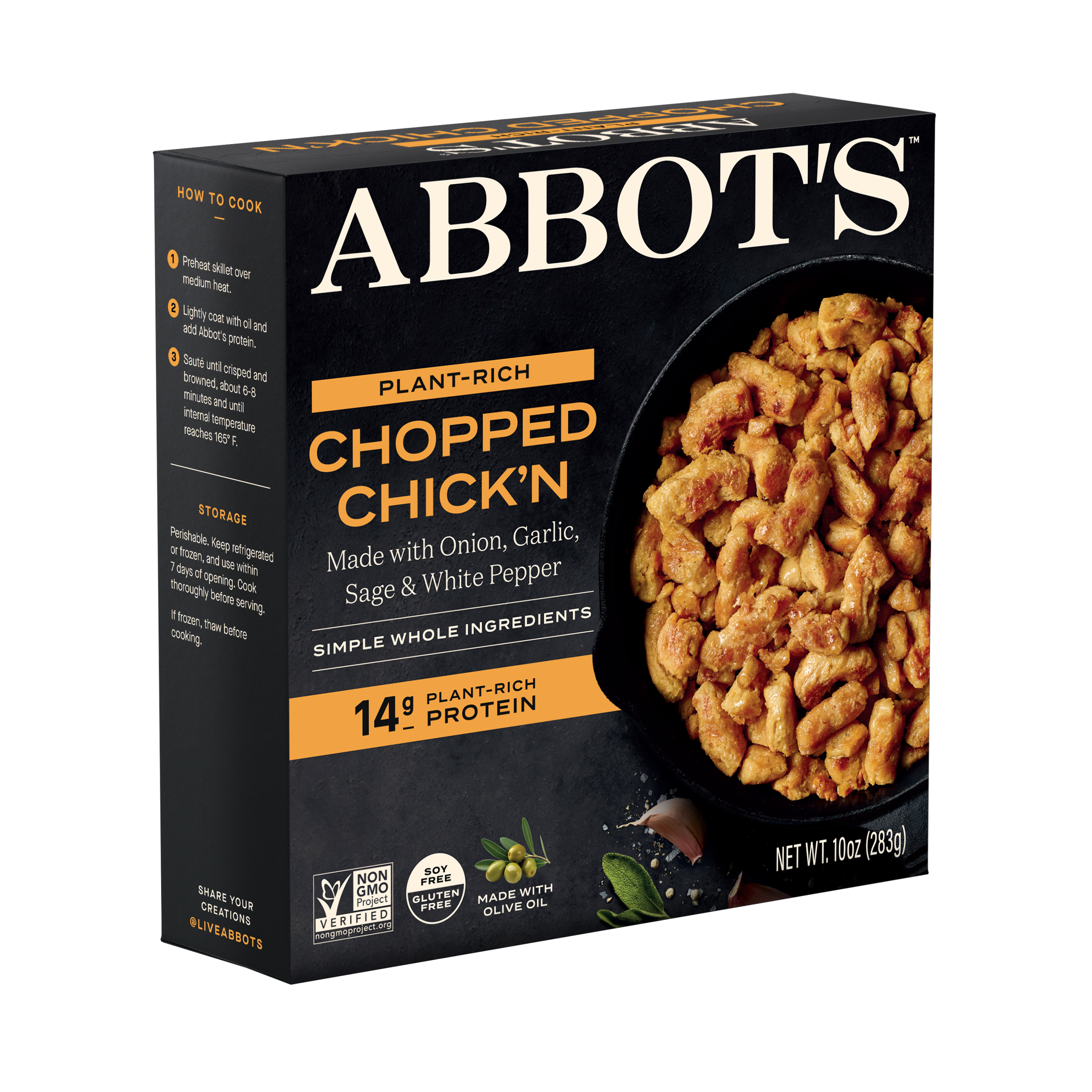 Plant-rich Chopped Chick'n — Abbot's