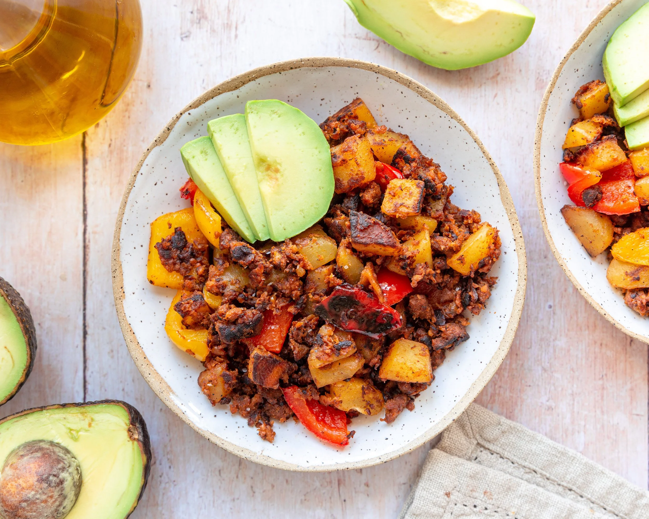 Nourishing Vegan Papas con "Chorizo" — Abbot's