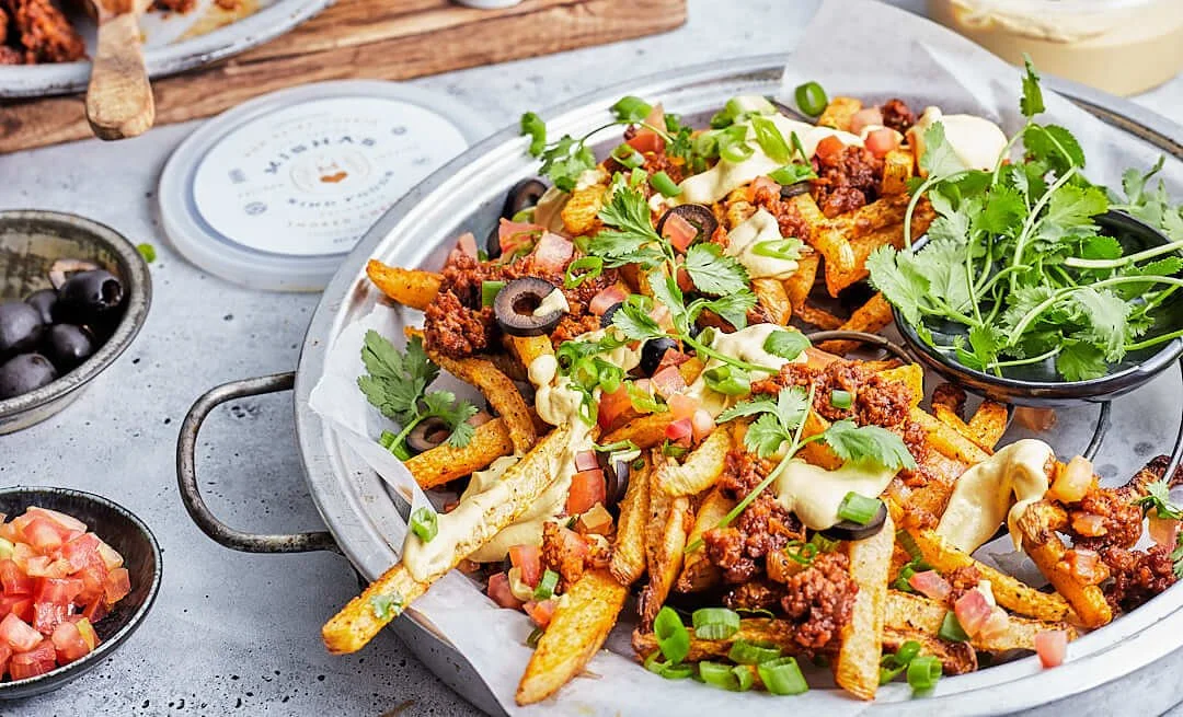 Loaded Jicama Nacho Fries — Abbot's Butcher