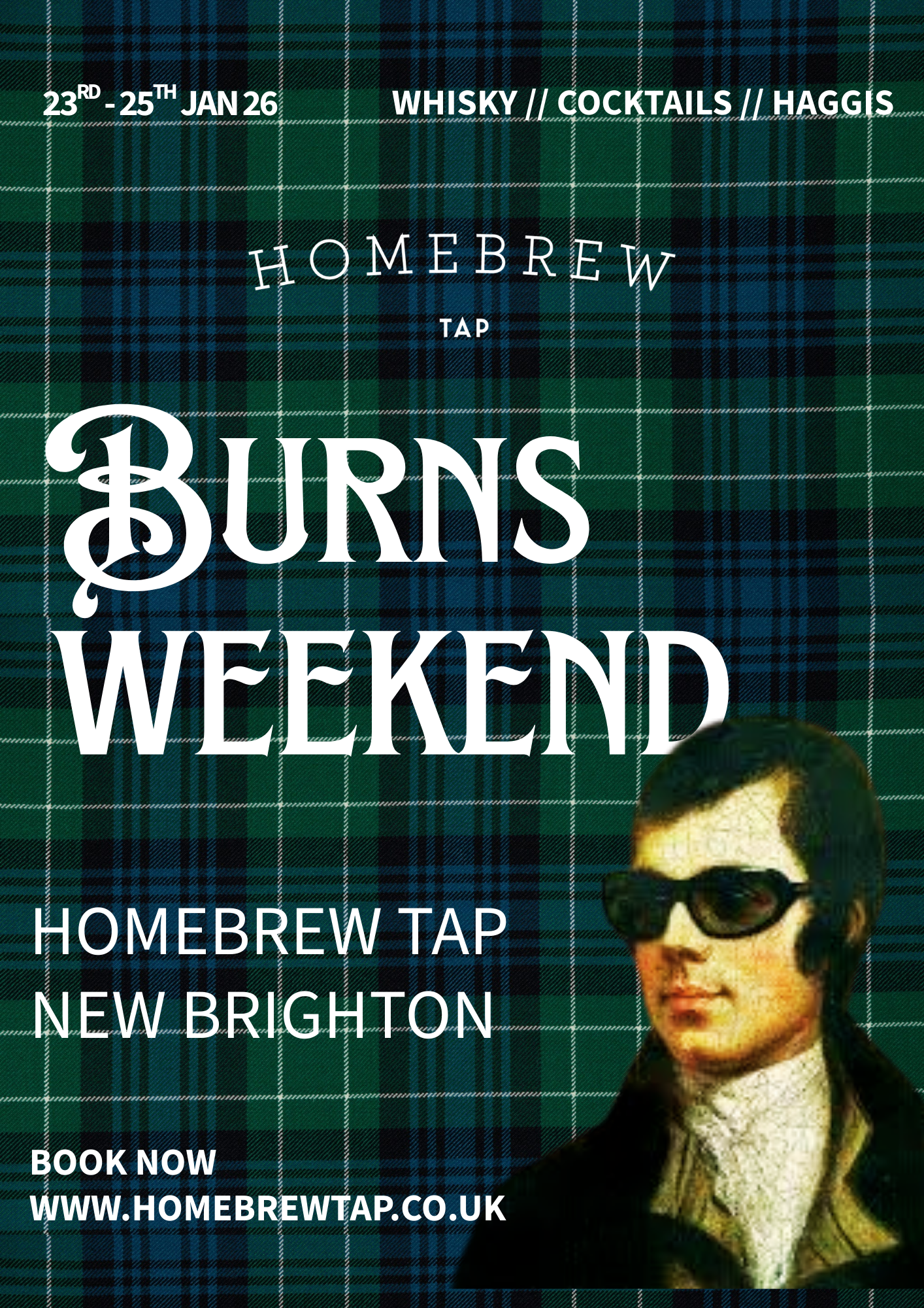 Black & White Traditional Scottish Robert Burns Night Supper Flyer.png