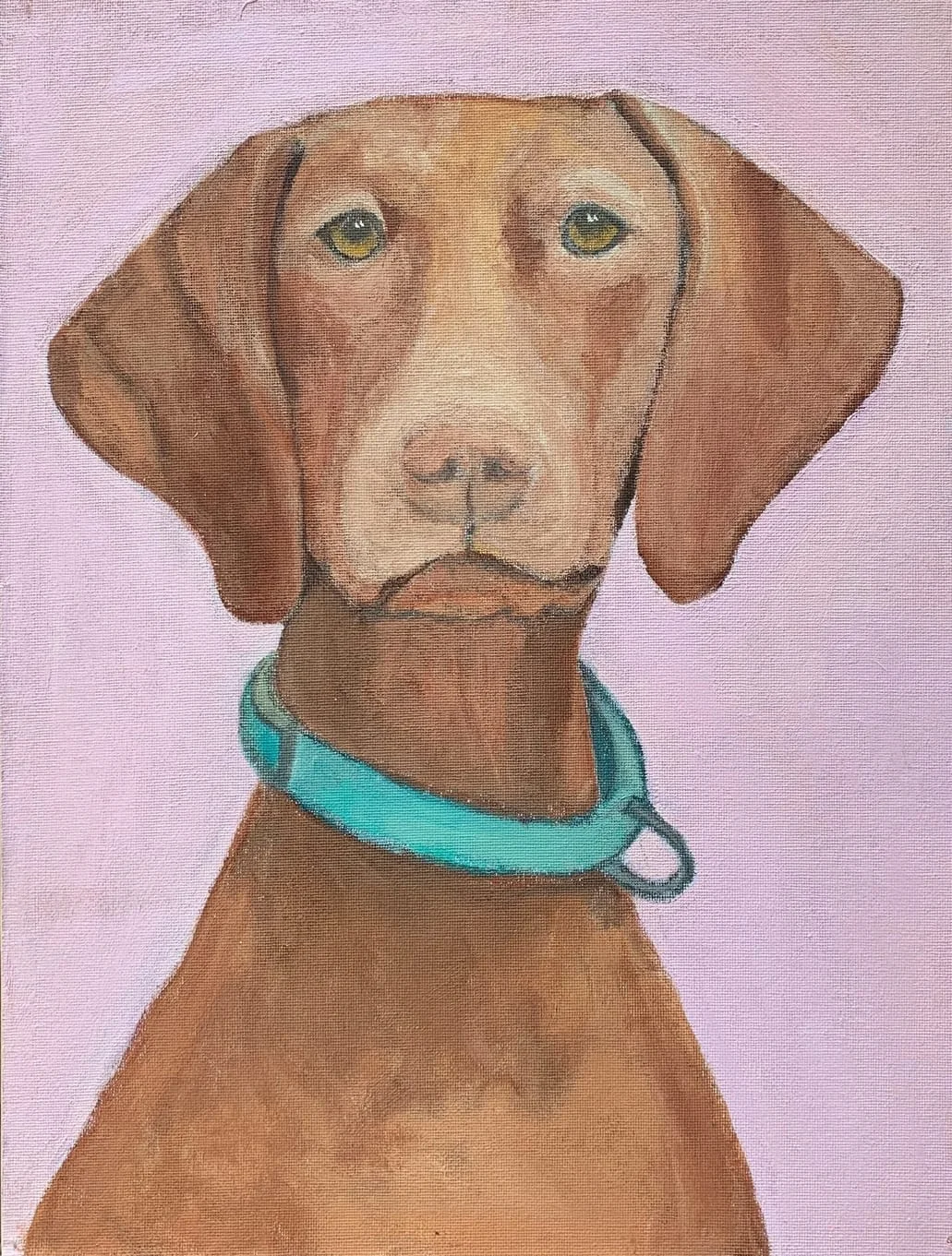 My Therapy Dog #5 Acrylic 12w 16h