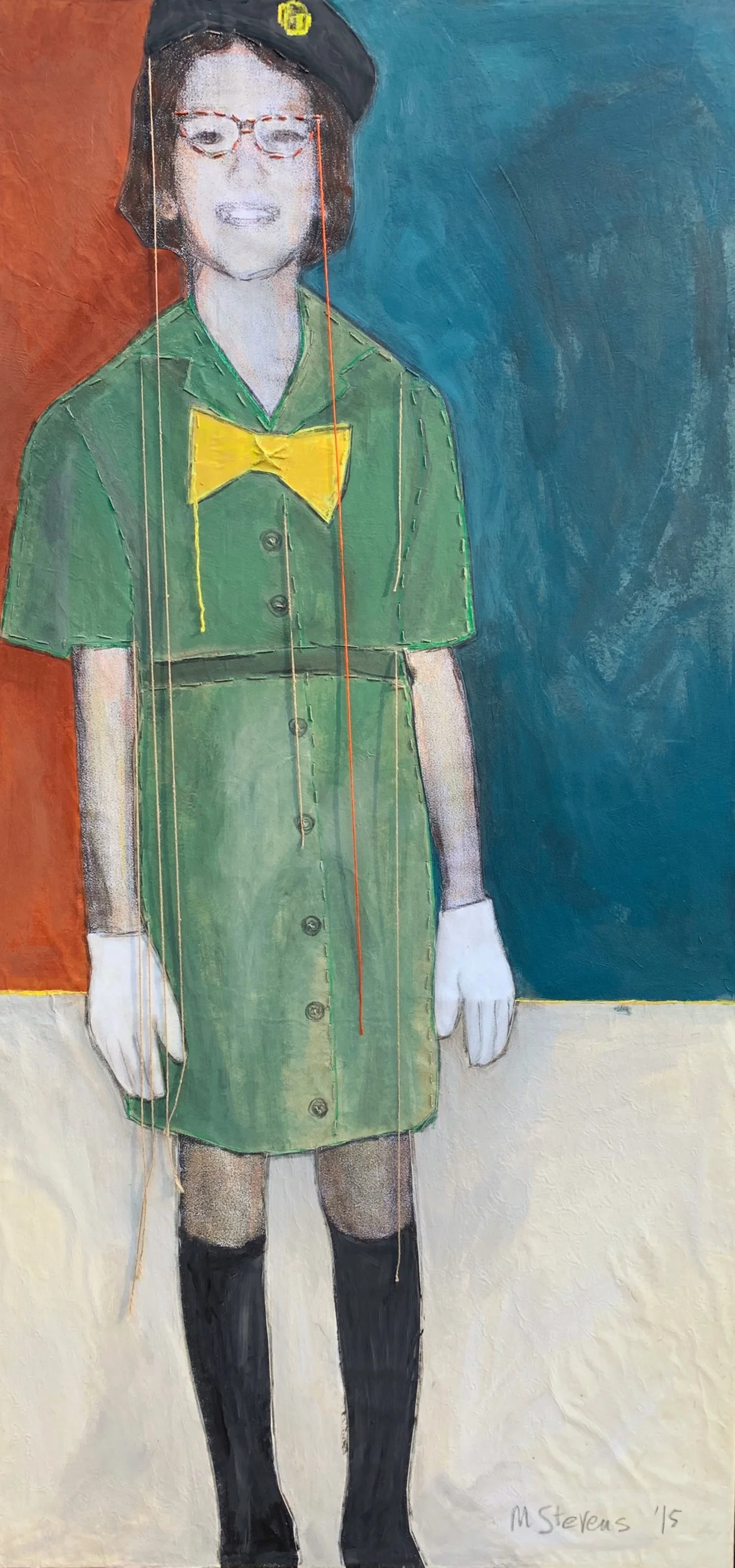 Scouts Honor Mixed Media 25w 49h
