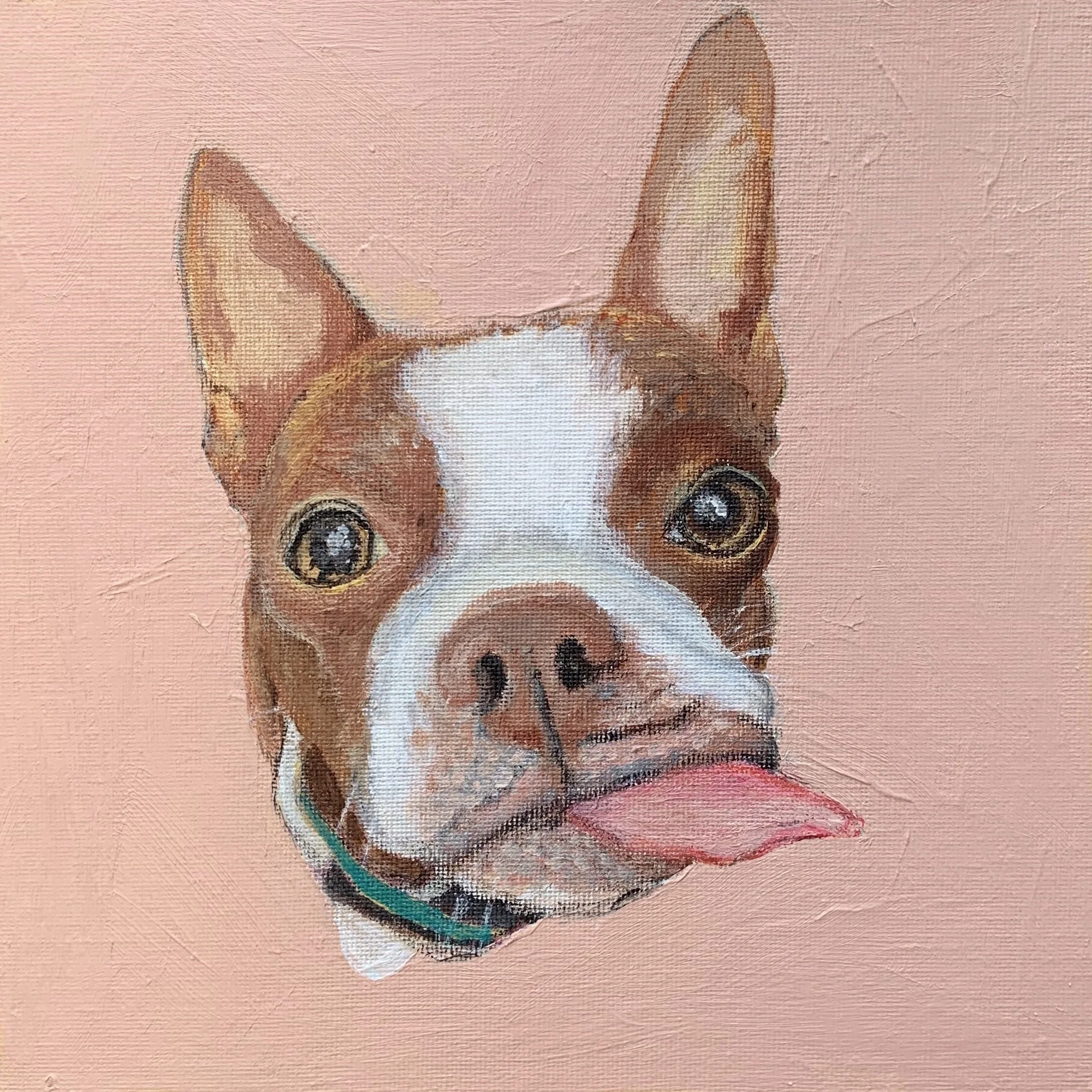 Tongue Out #1 Acrylic 8w 8h
