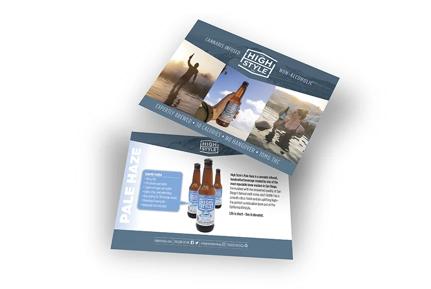 Promotional postcards.