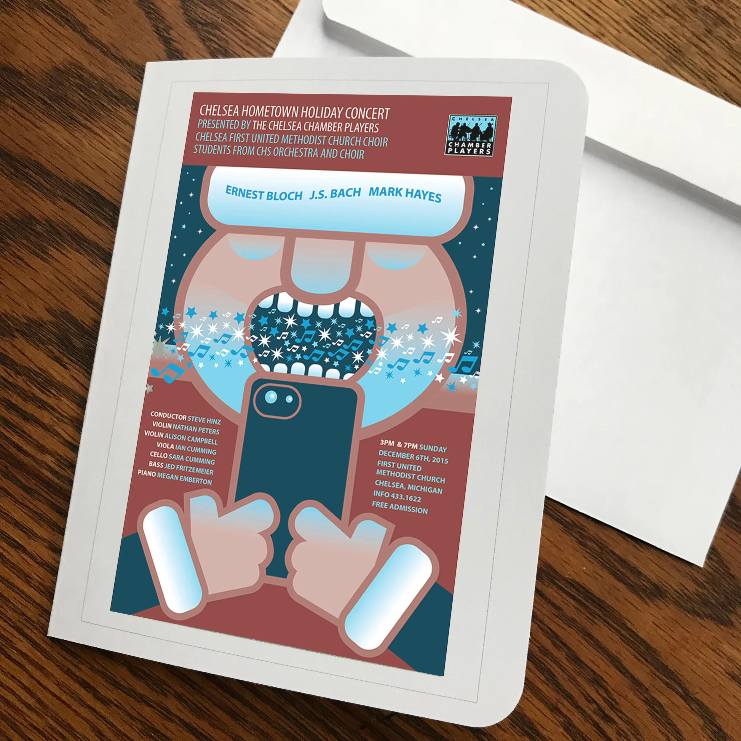 Chelsea Chamber Players holiday cards