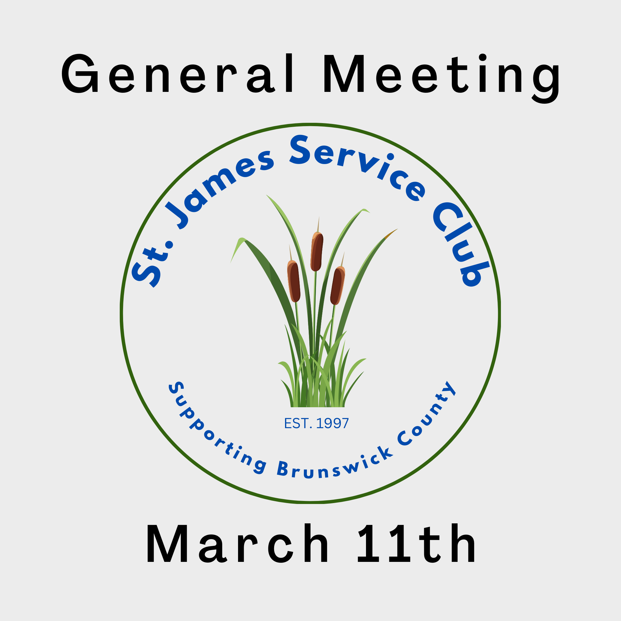 Service Club March General Meeting