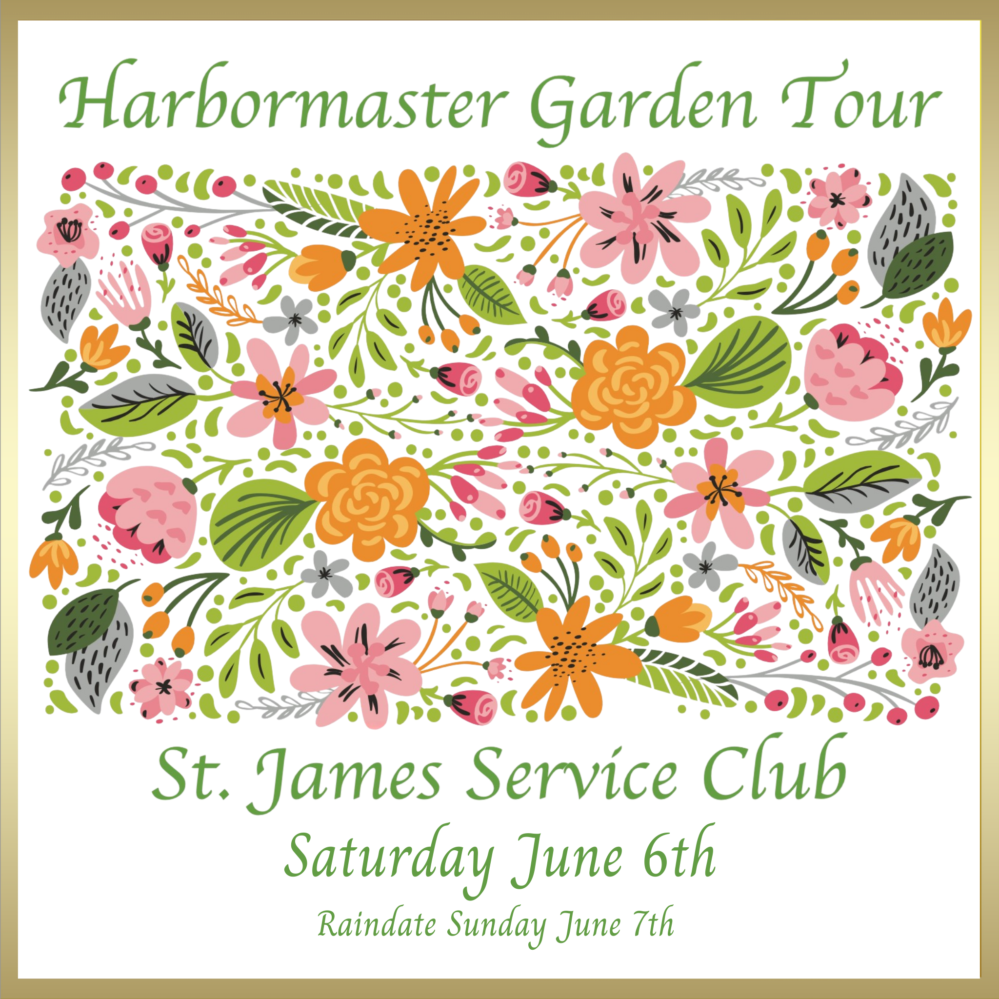 Harbormaster Garden Tour 2026
