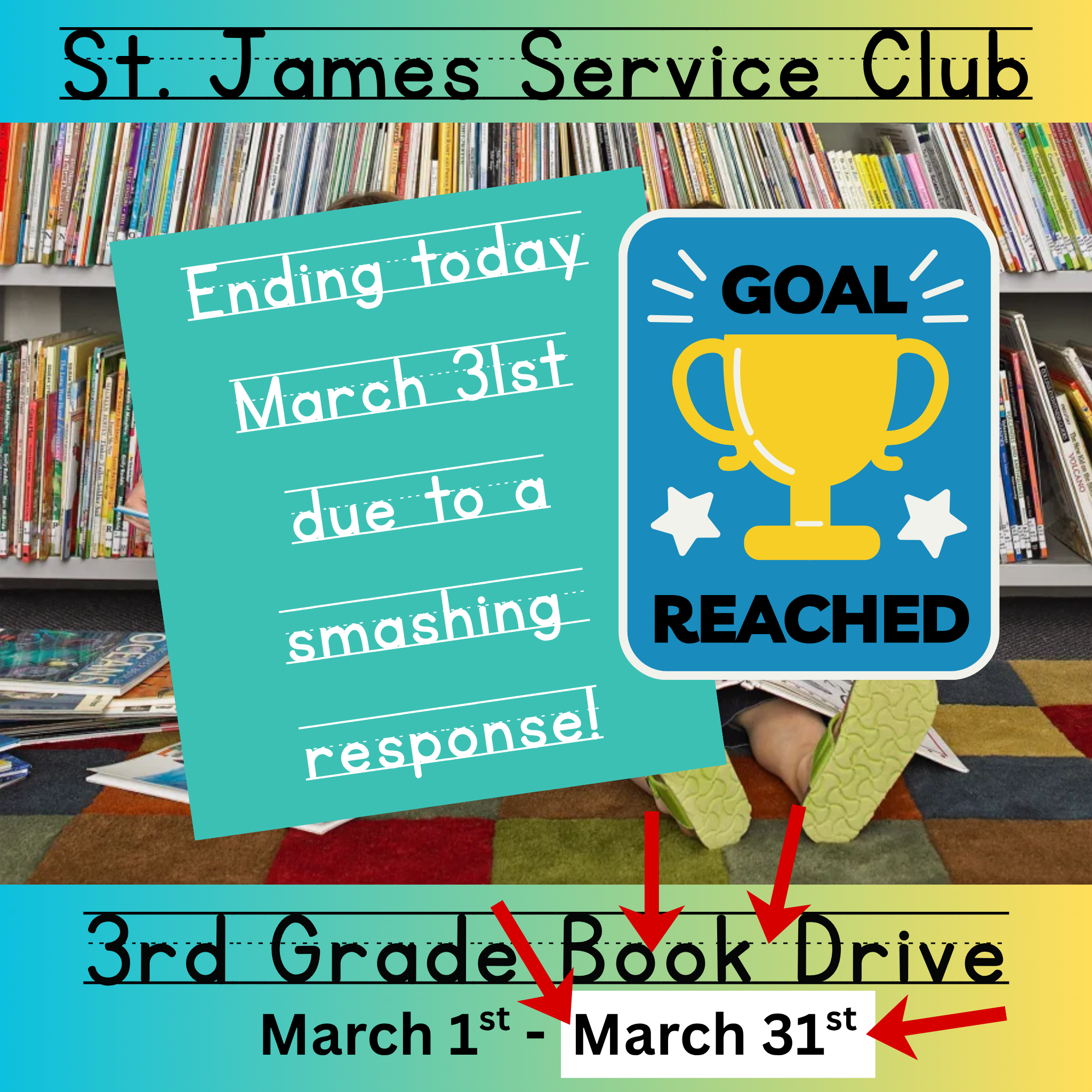 3rd Grade Book Drive