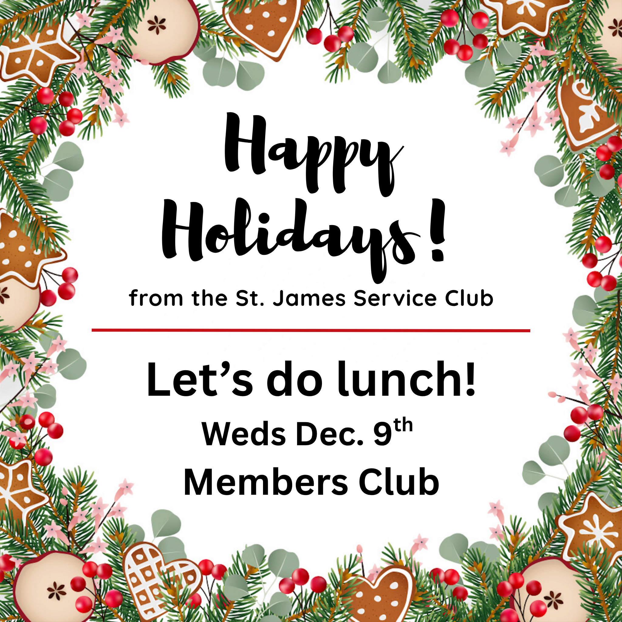 Annual Holiday Luncheon