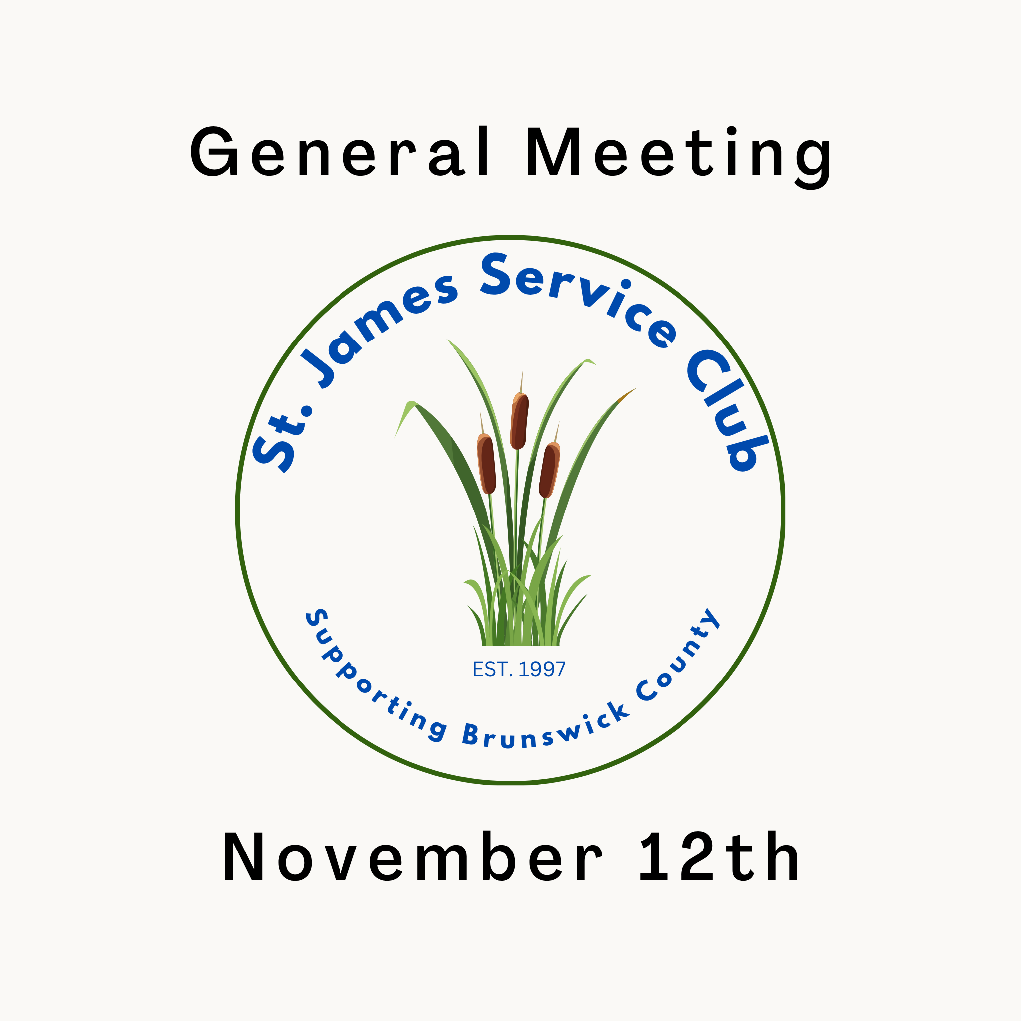 Service Club General Meeting