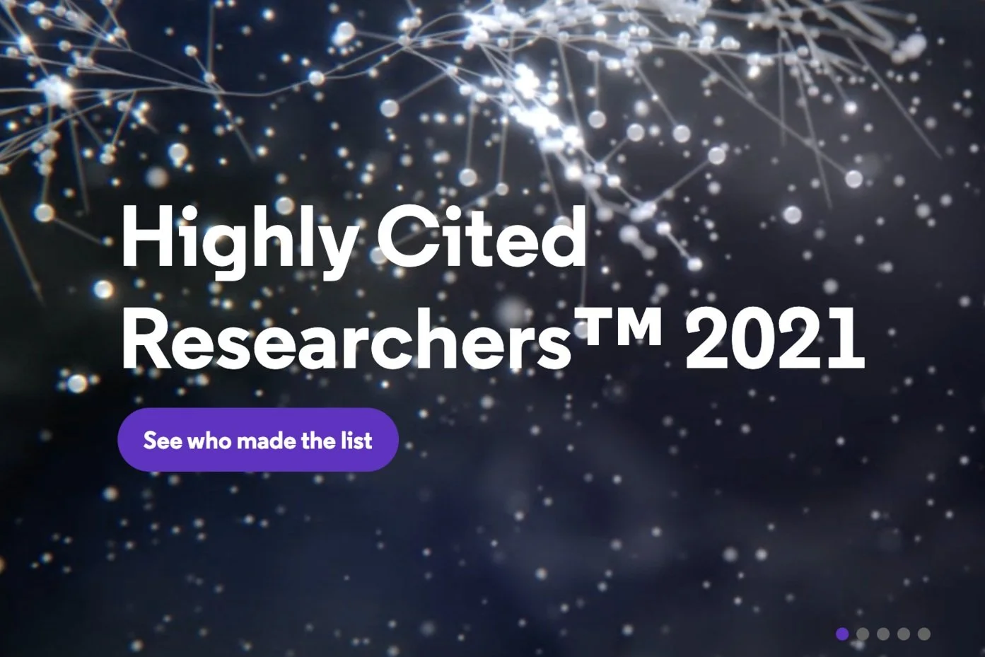 2021 Top 1% Highest-Cited Scientists Announced