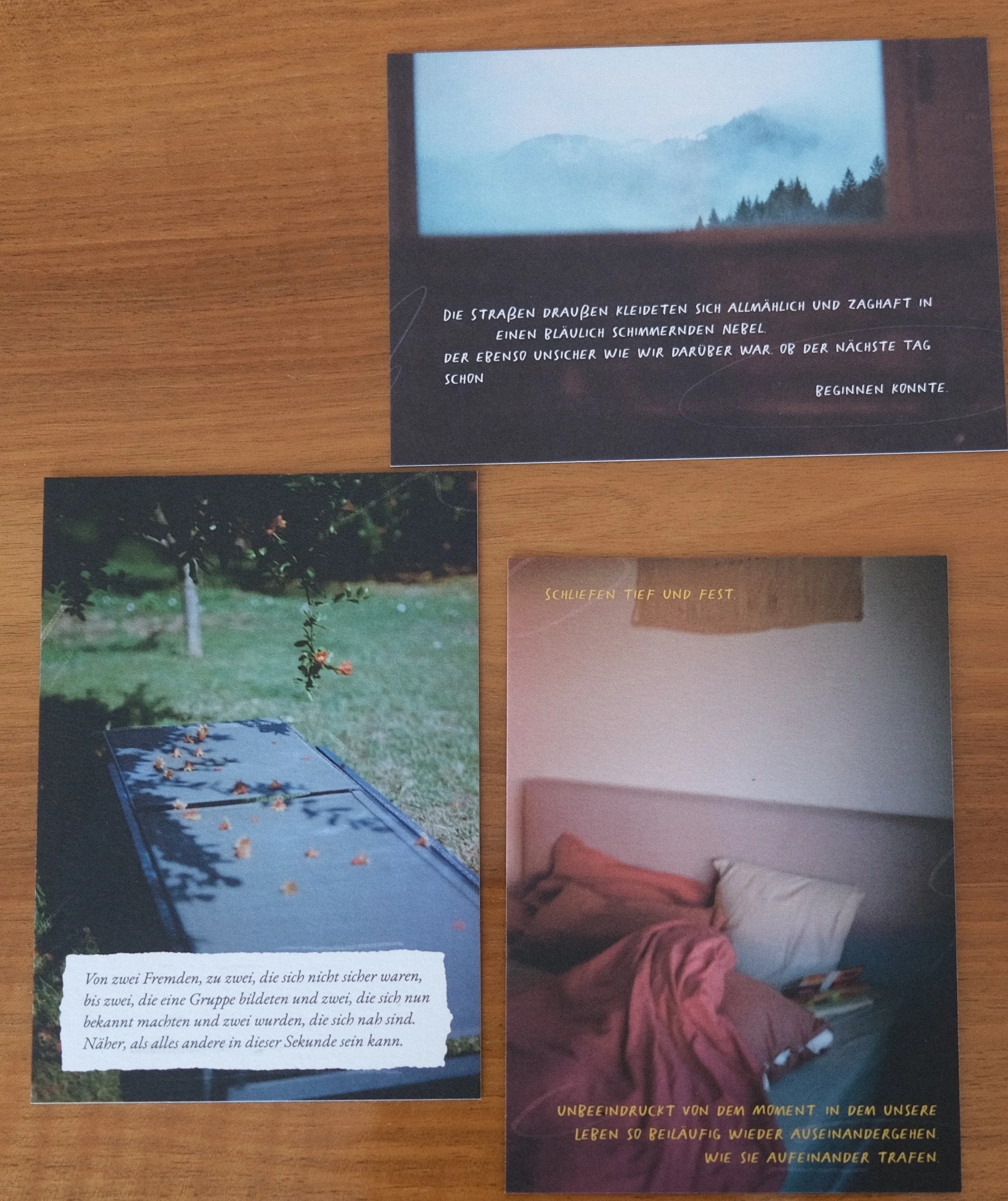 Postkarten Set 3 Motive