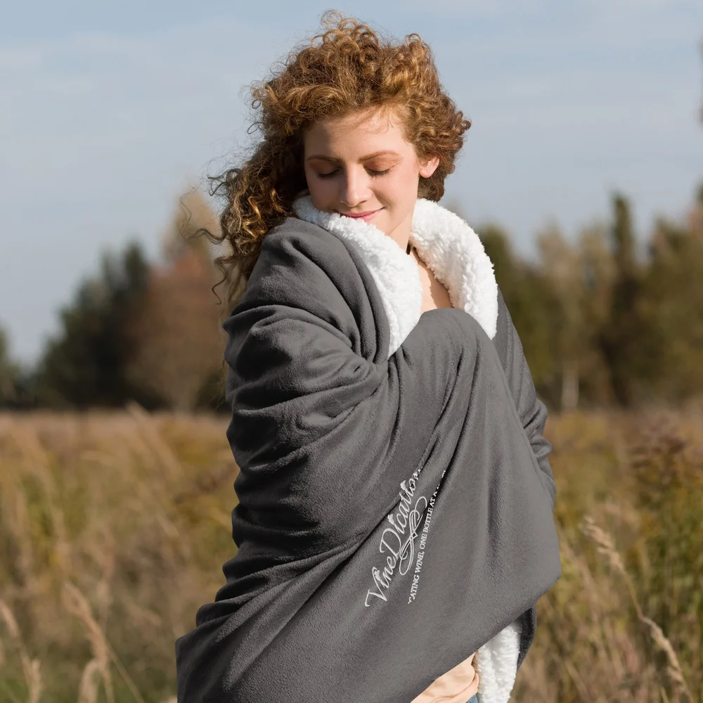 Premium sherpa blanket — VineDication | Undiscovered Wines for the Wine  Enthusiast