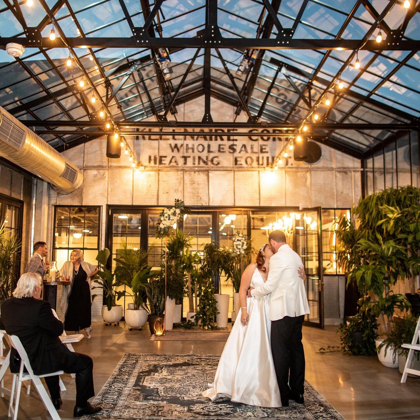 Congrats to Kristin &amp; Troy! The love between these two is so palpable.  Although there were only 10 of us, there wasn&rsquo;t a dry eye in the greenhouse when they were done exchanging vows. We wish you so much love and happiness as you continue 
