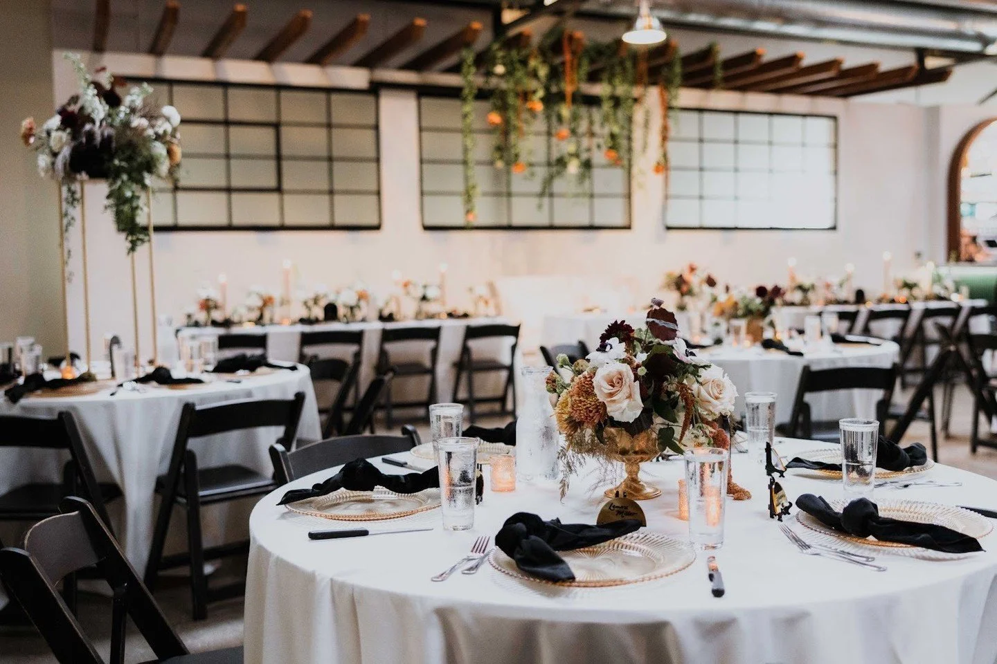 Tables set, candles glowing&mdash;magical moments await. ⁠
⁠
⁠
Planner: @dreamsweddingwi⁠
⁠
Photography: @eastelmphotography ⁠
⁠
Catering: @buckandhoneyscatering ⁠
⁠
Florist: remingtonflowers ⁠
⁠
DJ: @davidcharlespro ⁠
⁠
Rentals: @eventessentialsmadi