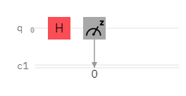 Hadamard gate with code — Quantum Computing UK