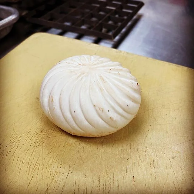 At 16 years old I watched my mentor flute a mushroom behind his back with a 10 inch chef knife. I still can’t do that and scared to even try at this point in my life but I did knock this out with a Chef knife. Gerald and I would buy cases of mu