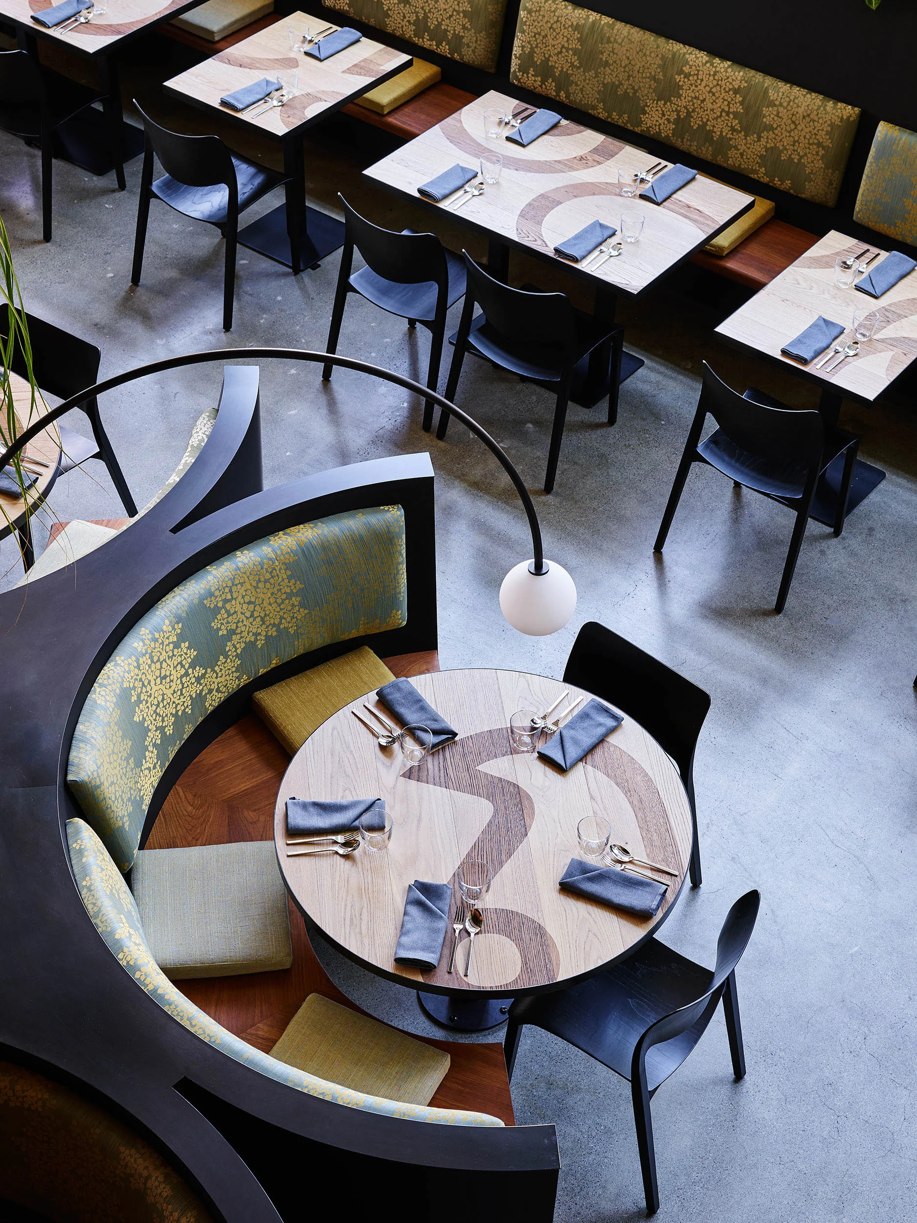 view of half round booth in the dining room.jpg