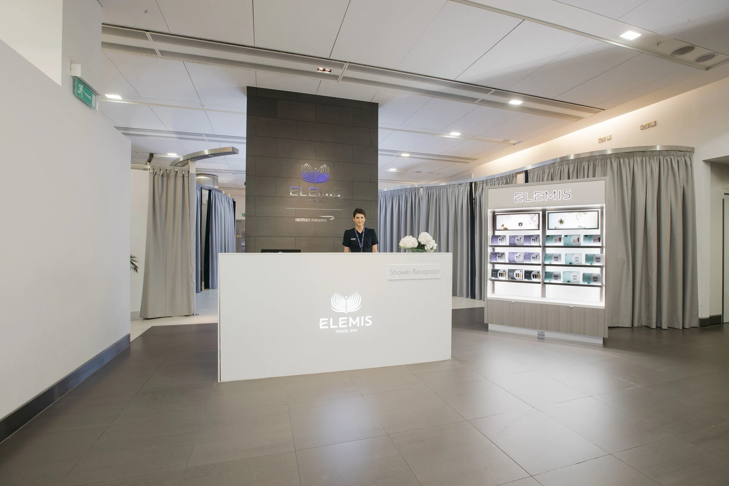 Inside the Elemis British Airways Travel Spa Refresh