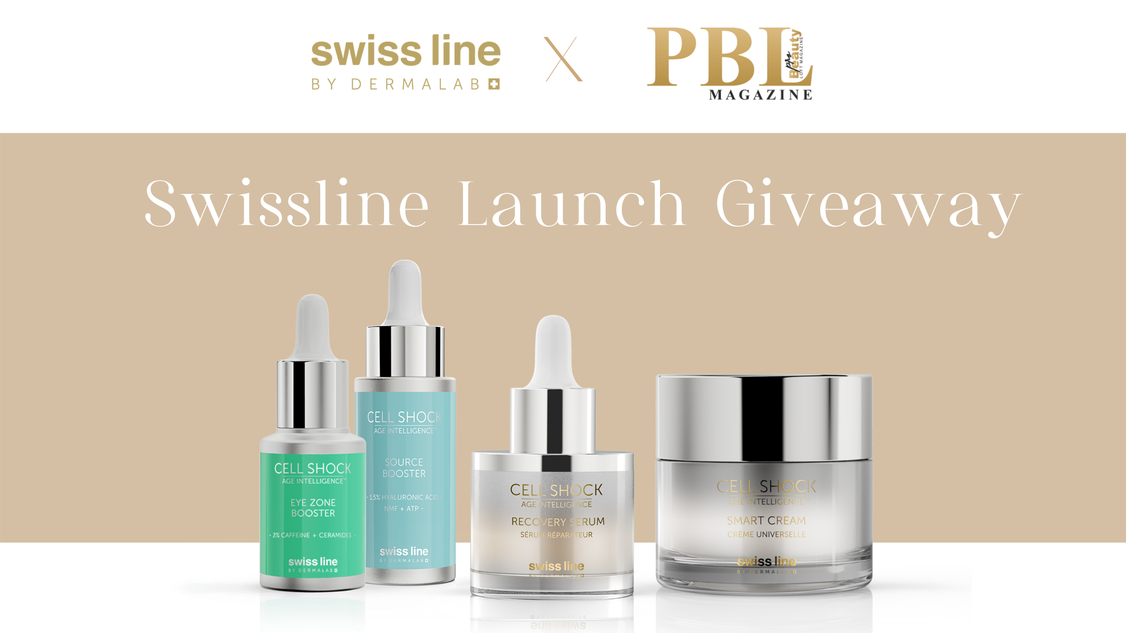 HUGE Giveaway to Celebrate the Launch of Swissline in the UK