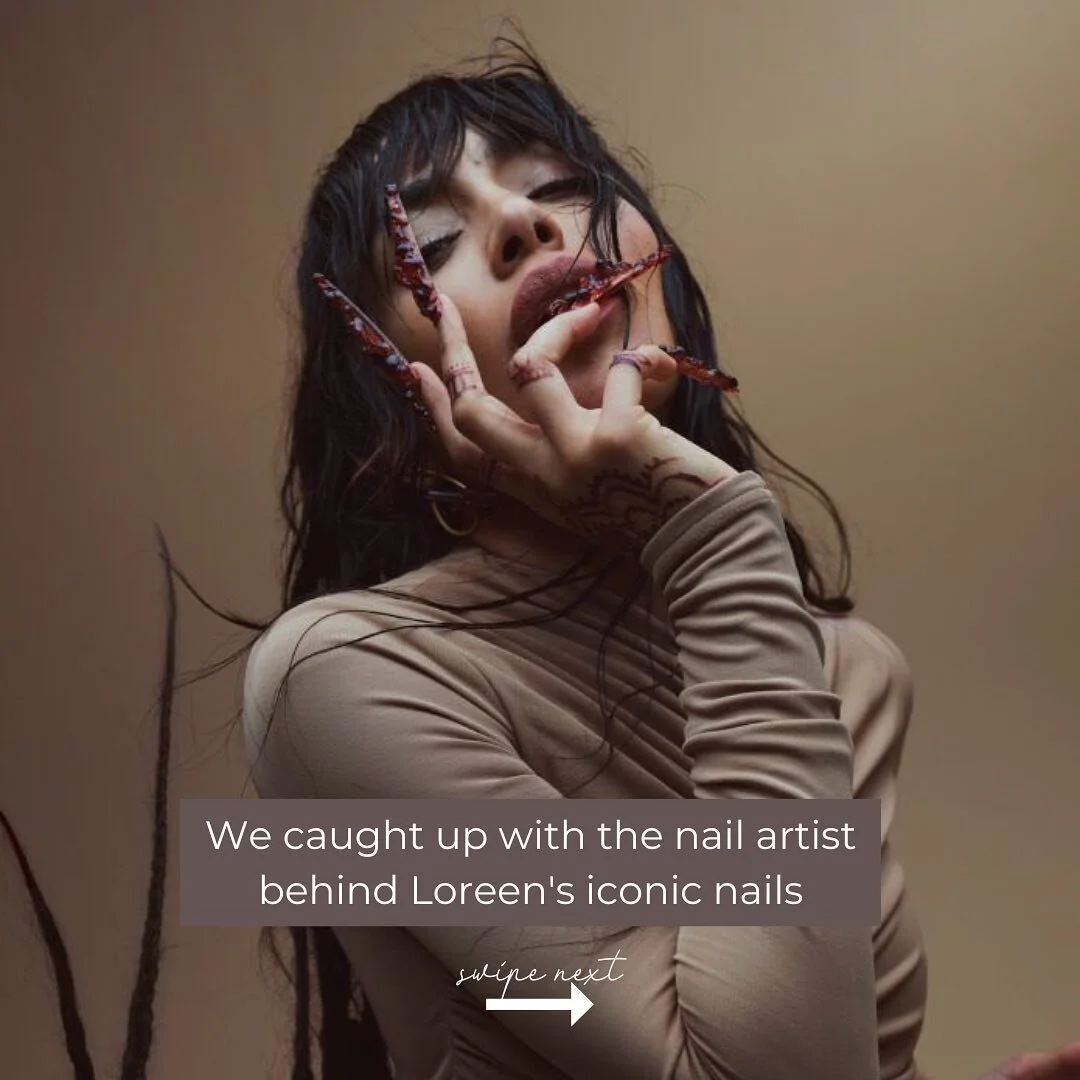 And the most show stopping nails this year goes to&hellip; @loreenofficial with stunning nails by Danielle Lundgren, (@nailsbyfrikiki) Stockholm based Gel and customised press-on nail artist. 

Swipe for closeups and more information on the process b