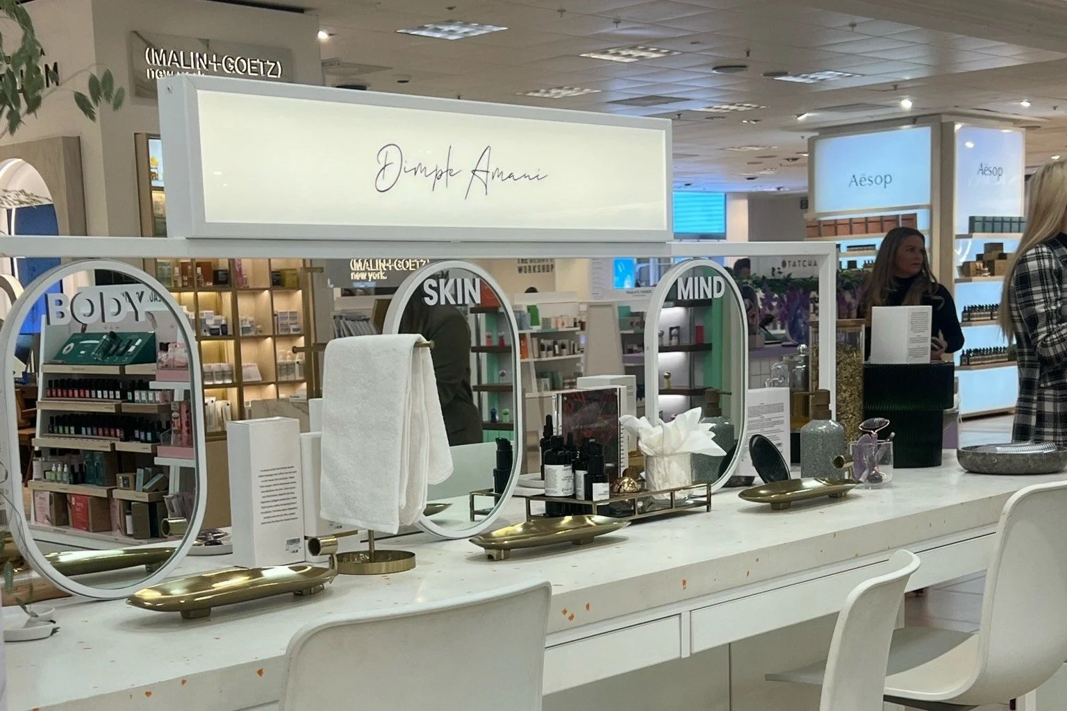 Dimple Amani Unveils Pop-up At Selfridges 